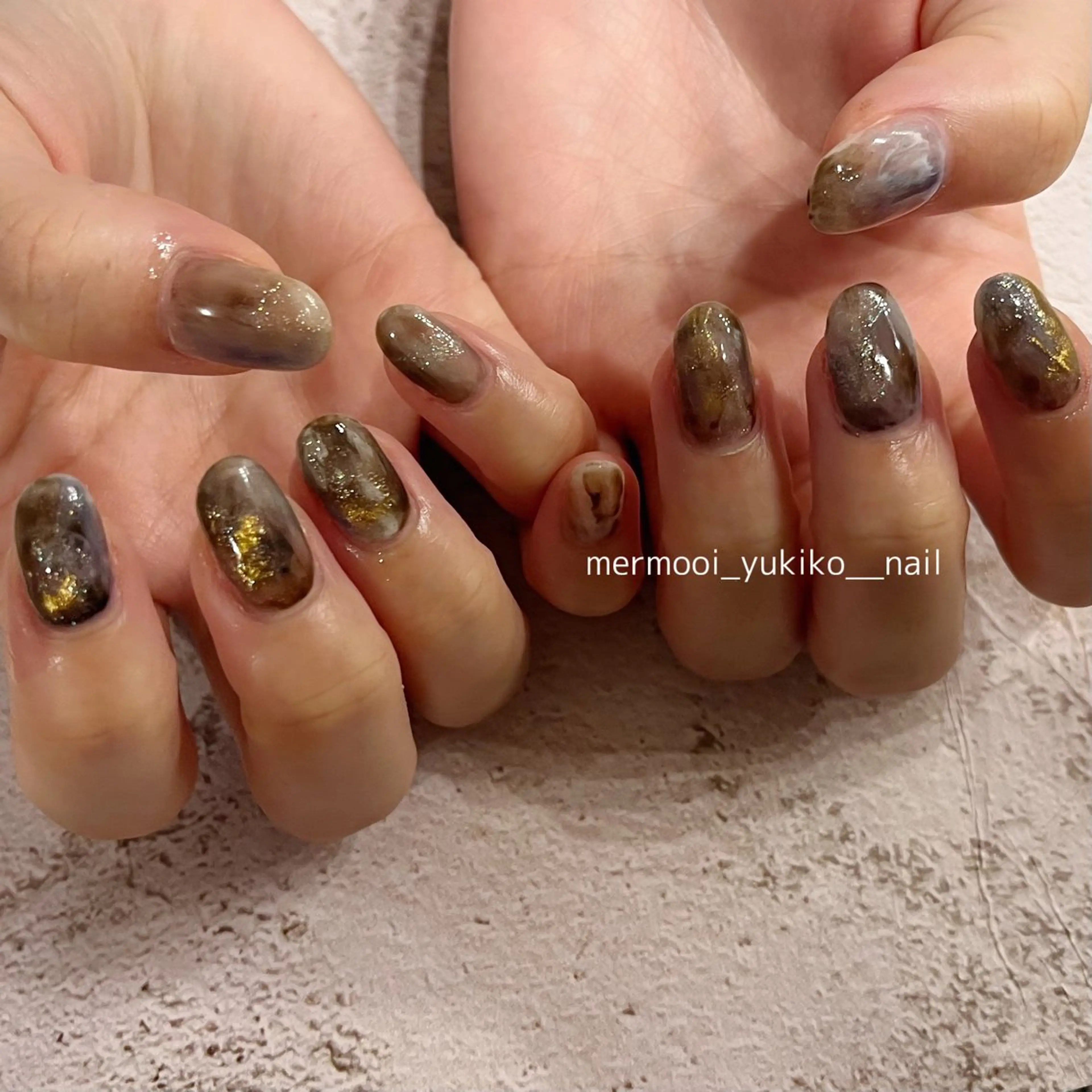 ネイル アートネイル クリアネイル ジェルネイル 韓国ネイル マグネットネイル ハンドネイル mermooi所属・melumooi nailのネイルデザイン