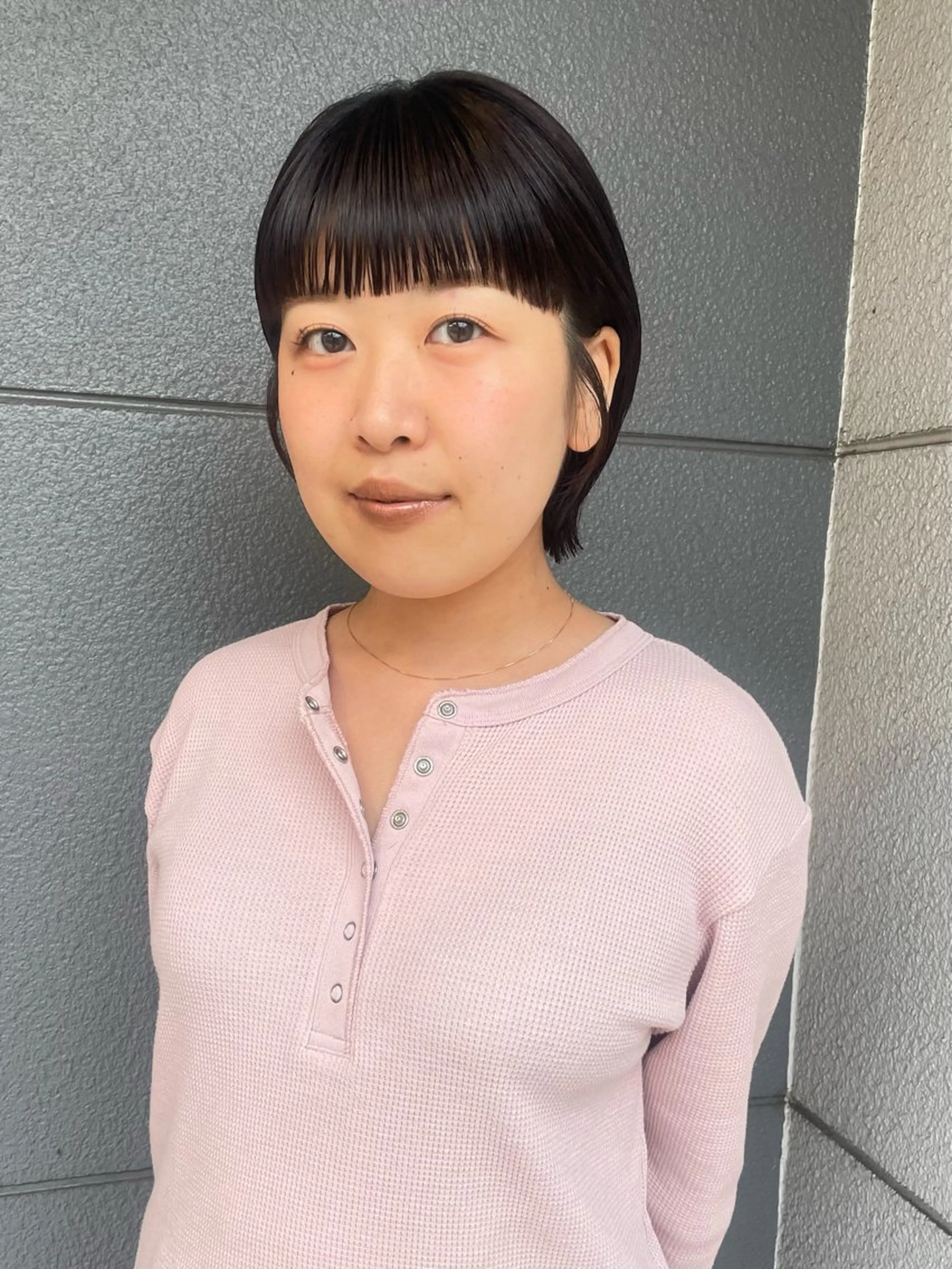 ショート カット ヘアカラー トリートメント miyou/髪質改善 カラー/透明感カラーのヘアスタイル