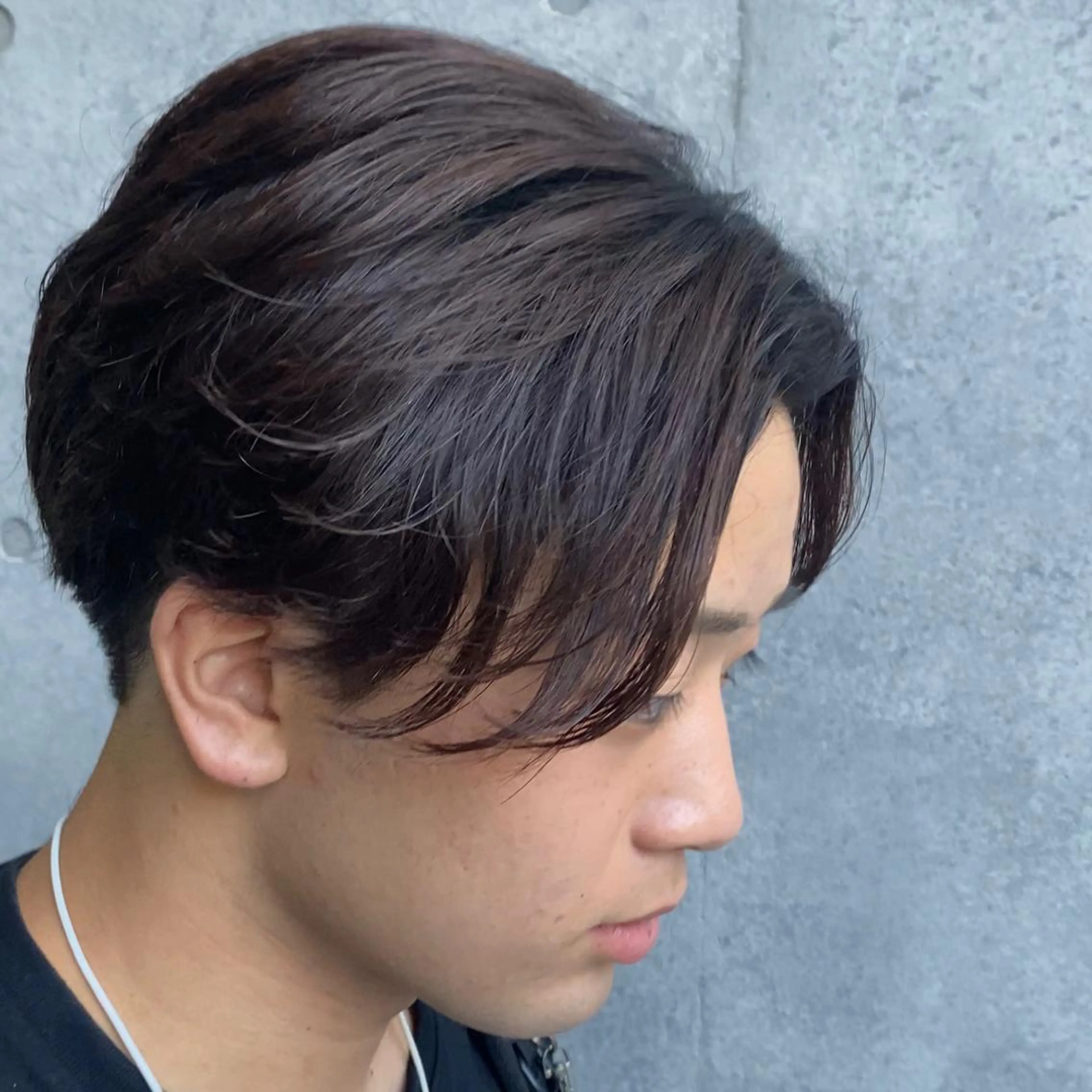 ショート パーマ ニュアンスパーマ カット パーマ 似合わせパーマ 渡辺尚暉のヘアスタイル