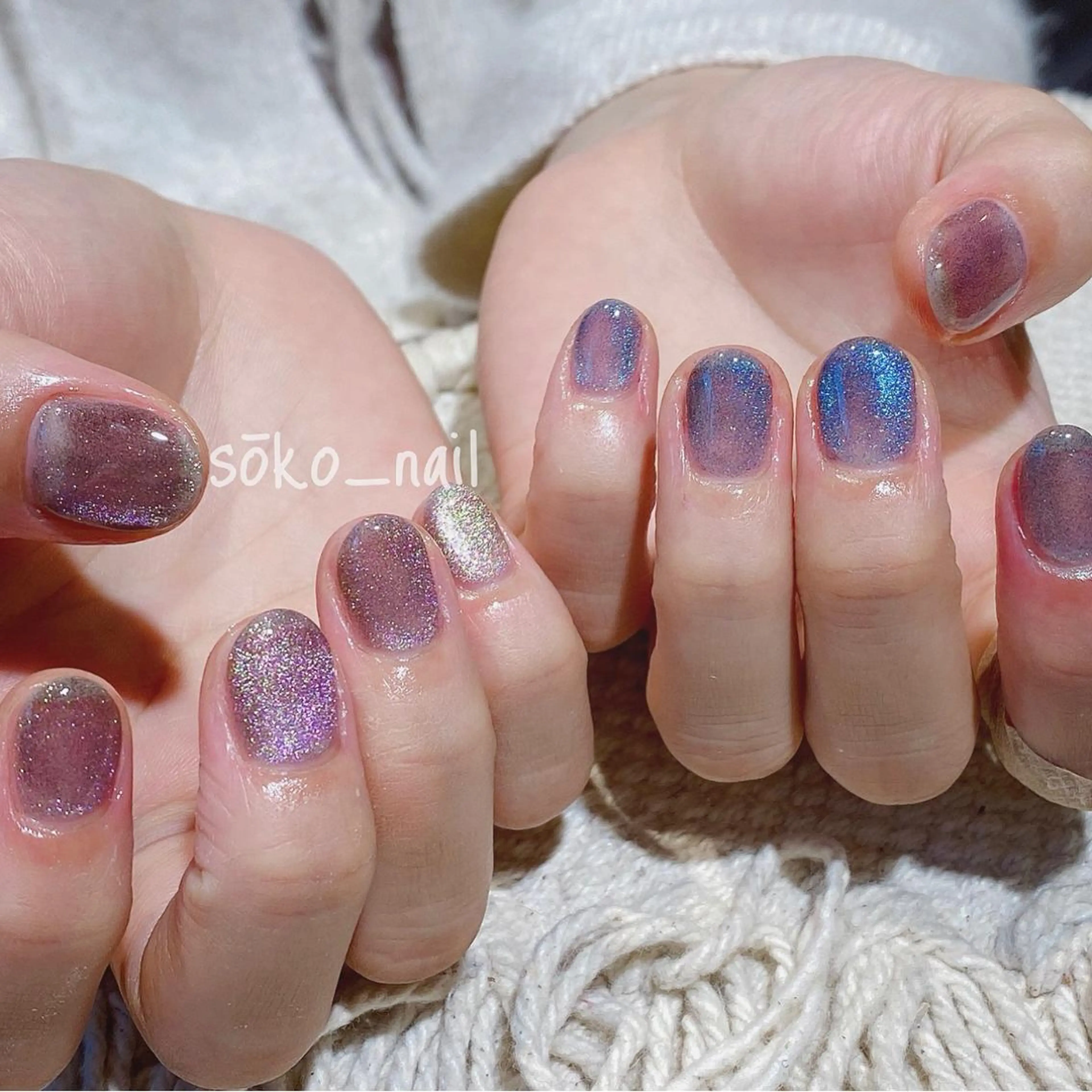 ネイル ハンドネイル megu  / sōko nailのネイルデザイン