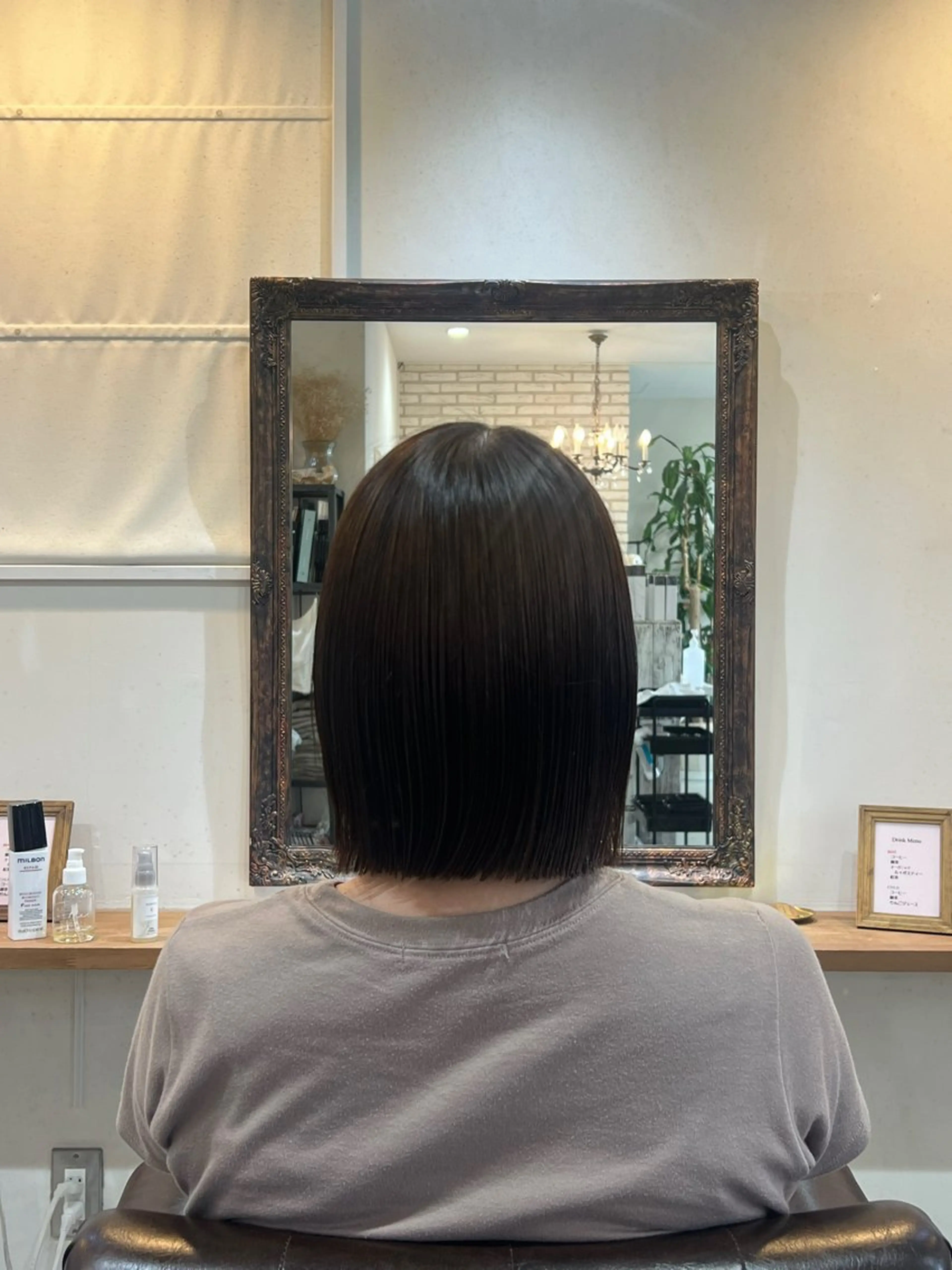 ミディアム ボブ 🤎大人可愛い/ Rinka🤎のヘアスタイル