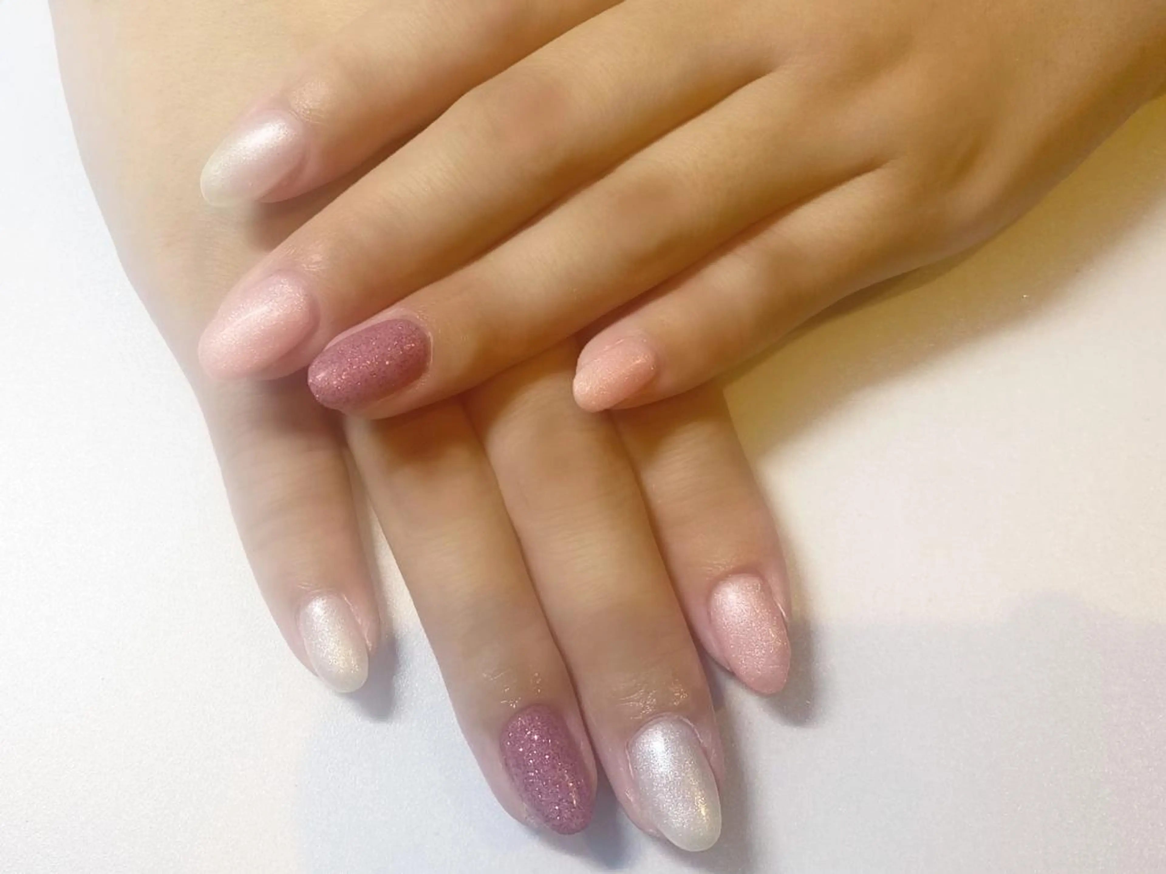 ネイル ハンドネイル ハンドケア 清川 椿咲のネイルデザイン