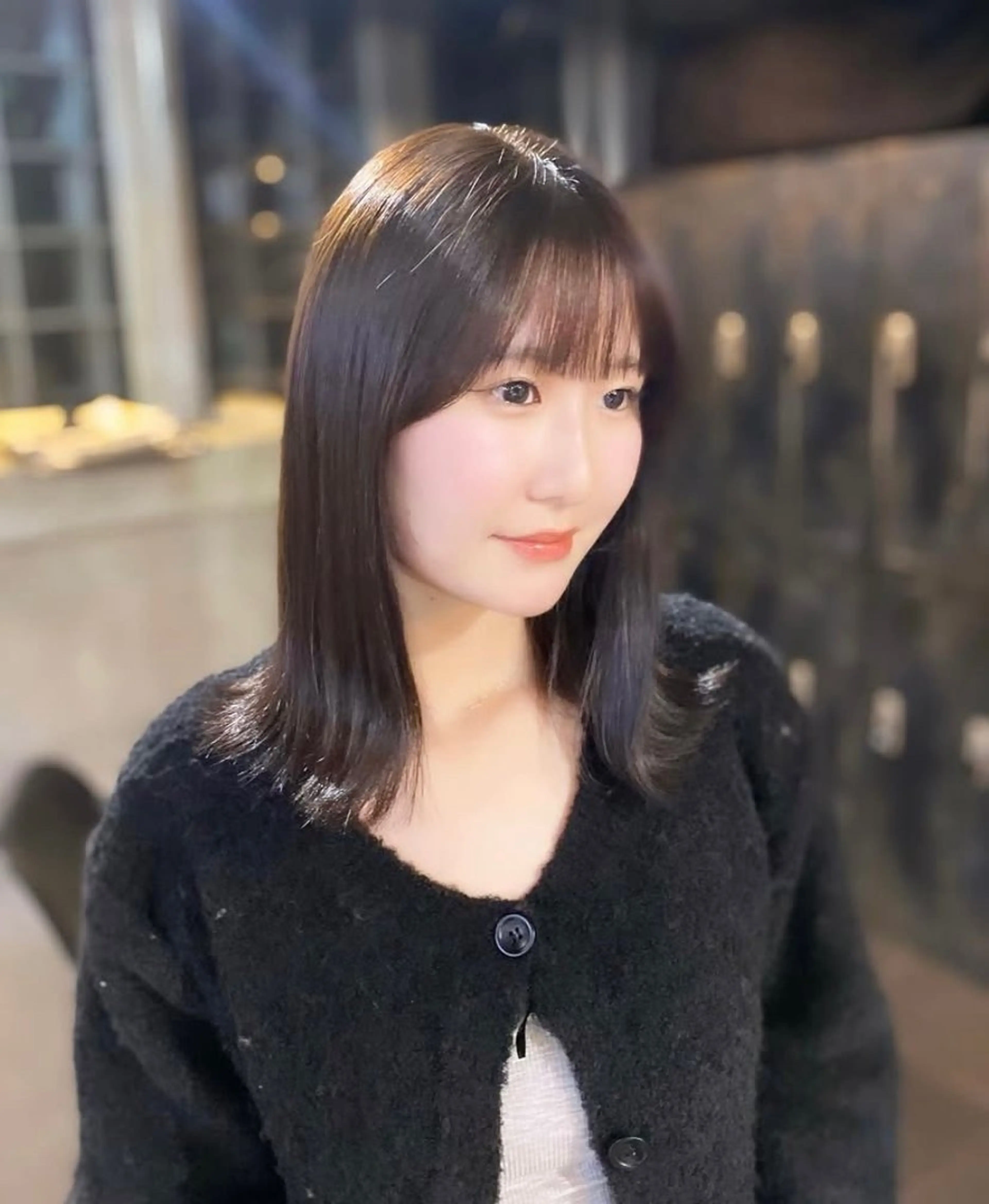 ミディアム リベルテ新宿所属・艶髪/髪質改善 モデル様募集中🍀のヘアスタイル