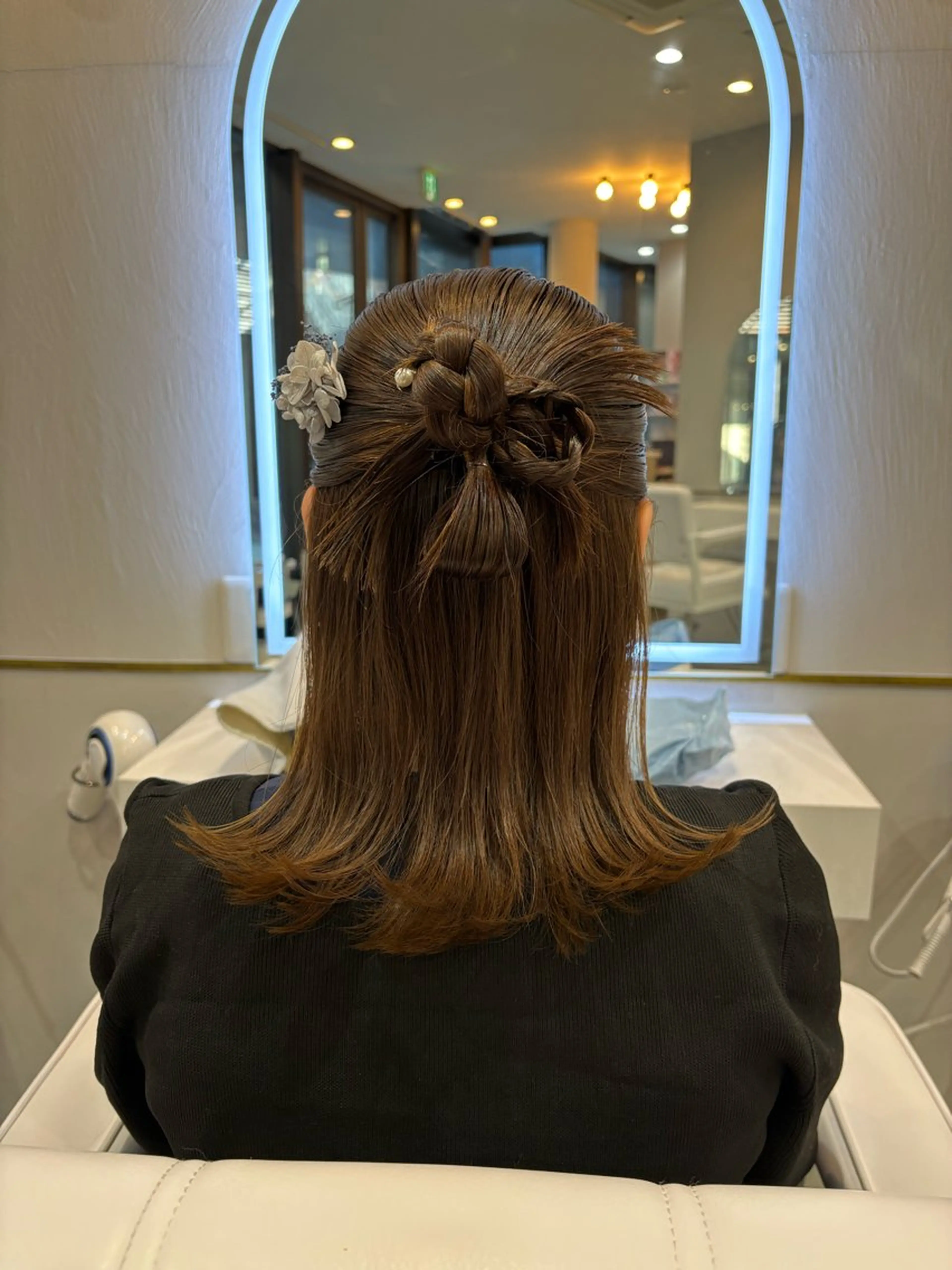 ミディアム ヘアセット 縮毛矯正／髪質改善 _MiMiのヘアスタイル