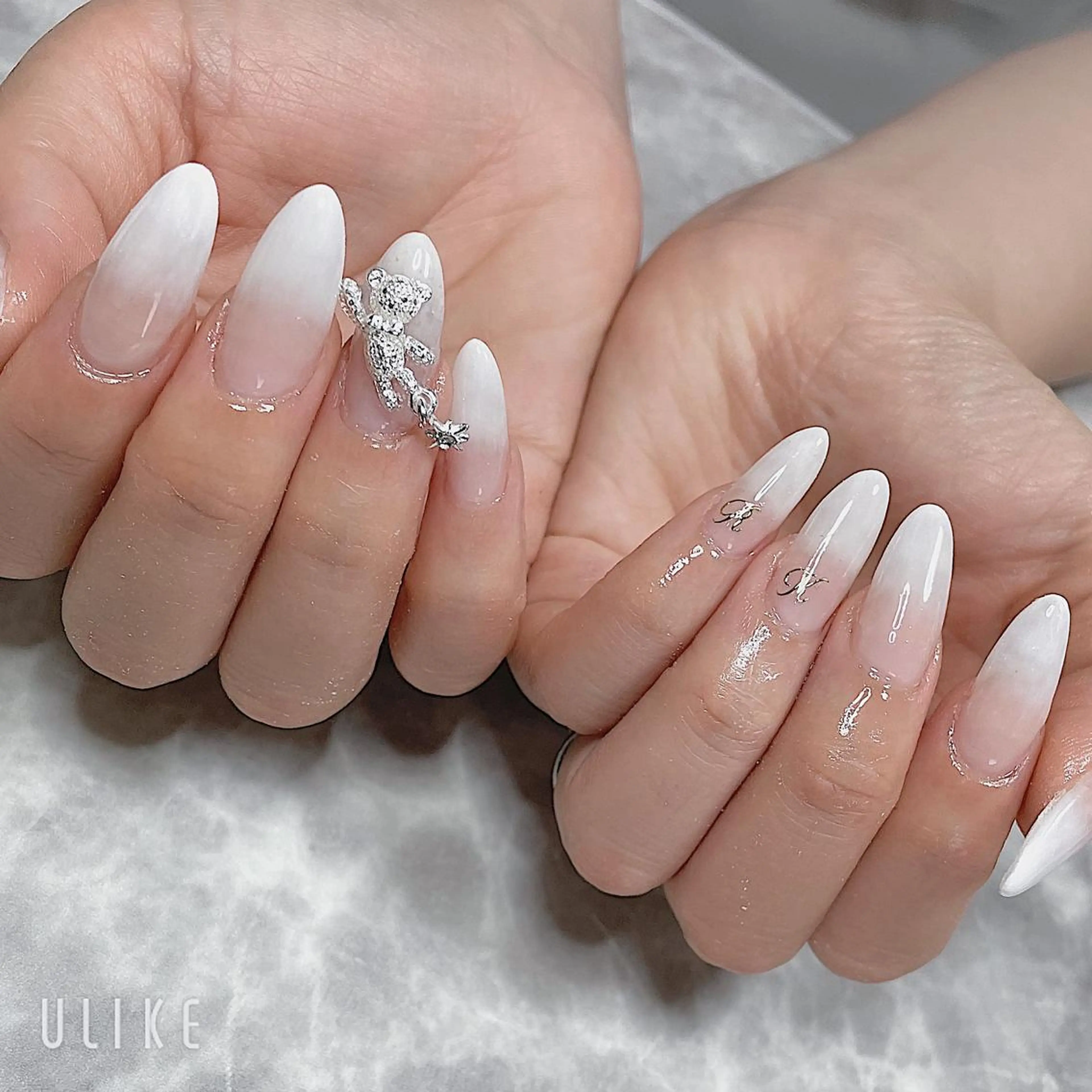 ネイル アートネイル 長さ出し ジェルネイル スカルプネイル 春ネイル ハンドネイル SYU'NAIL /YUKIのネイルデザイン