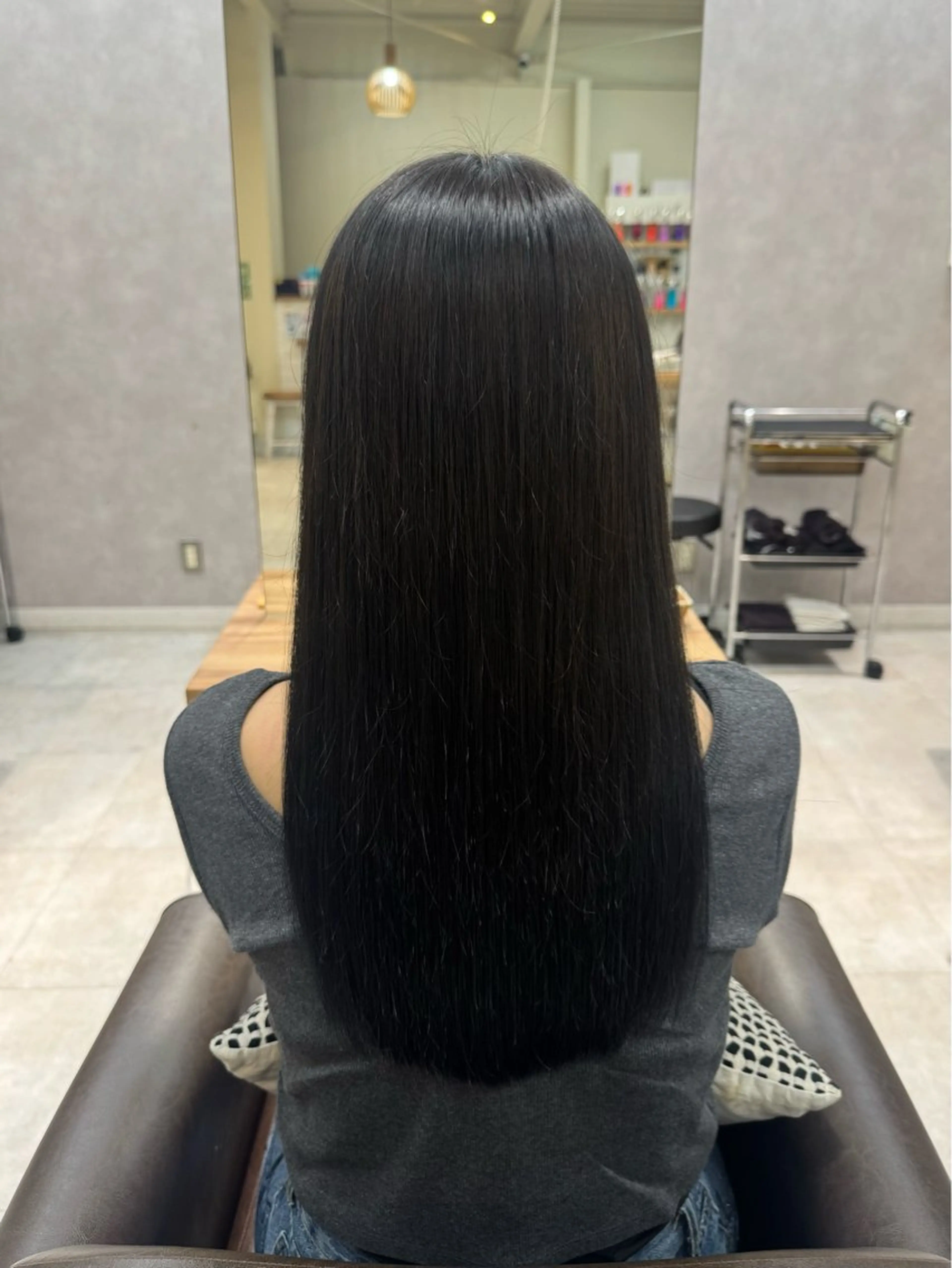 カラー 🫧毛先カット 🫧山中沙希のヘアスタイル