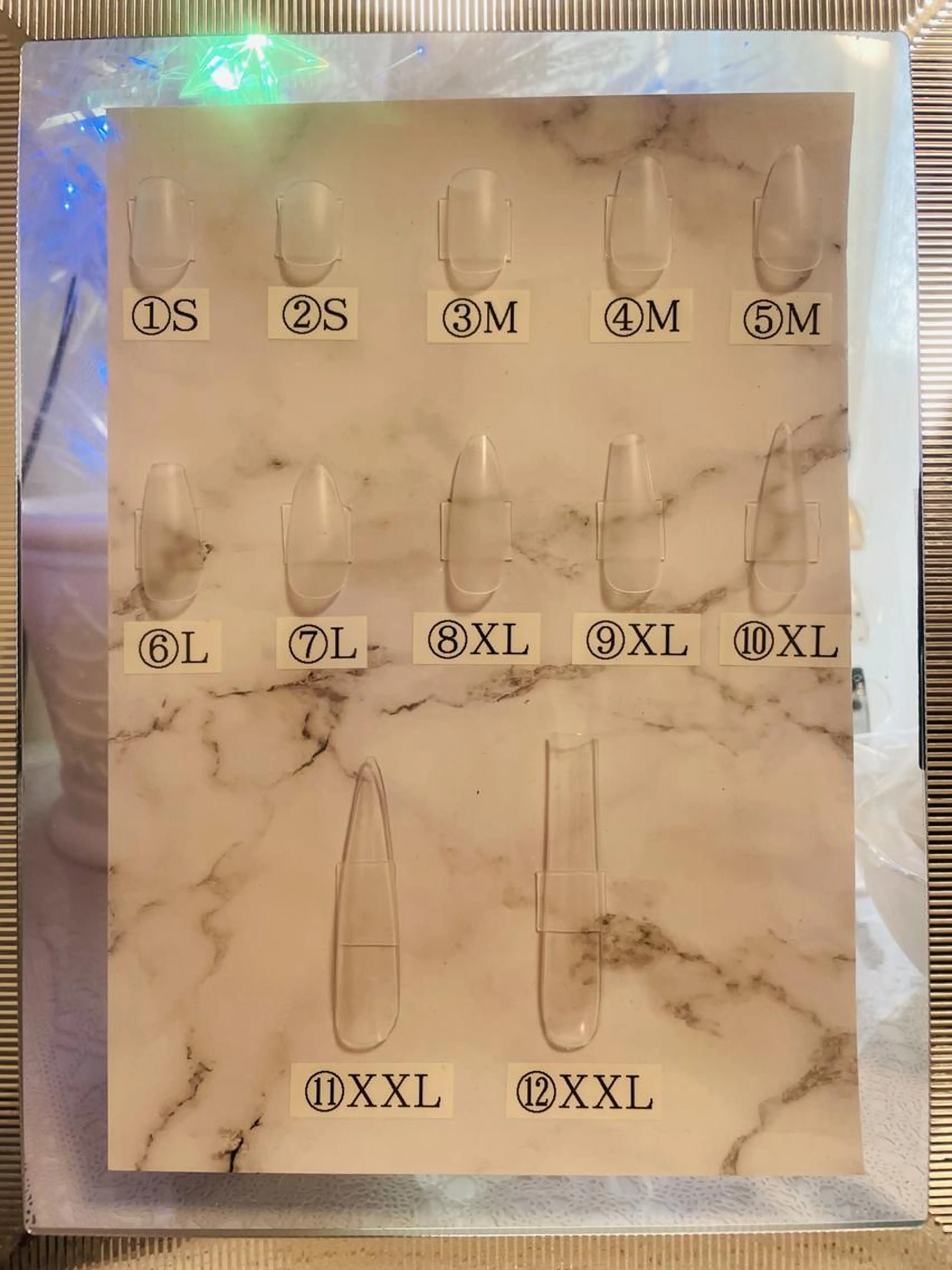 【⚠️選択不可】長さだしサイズ目安表の写真