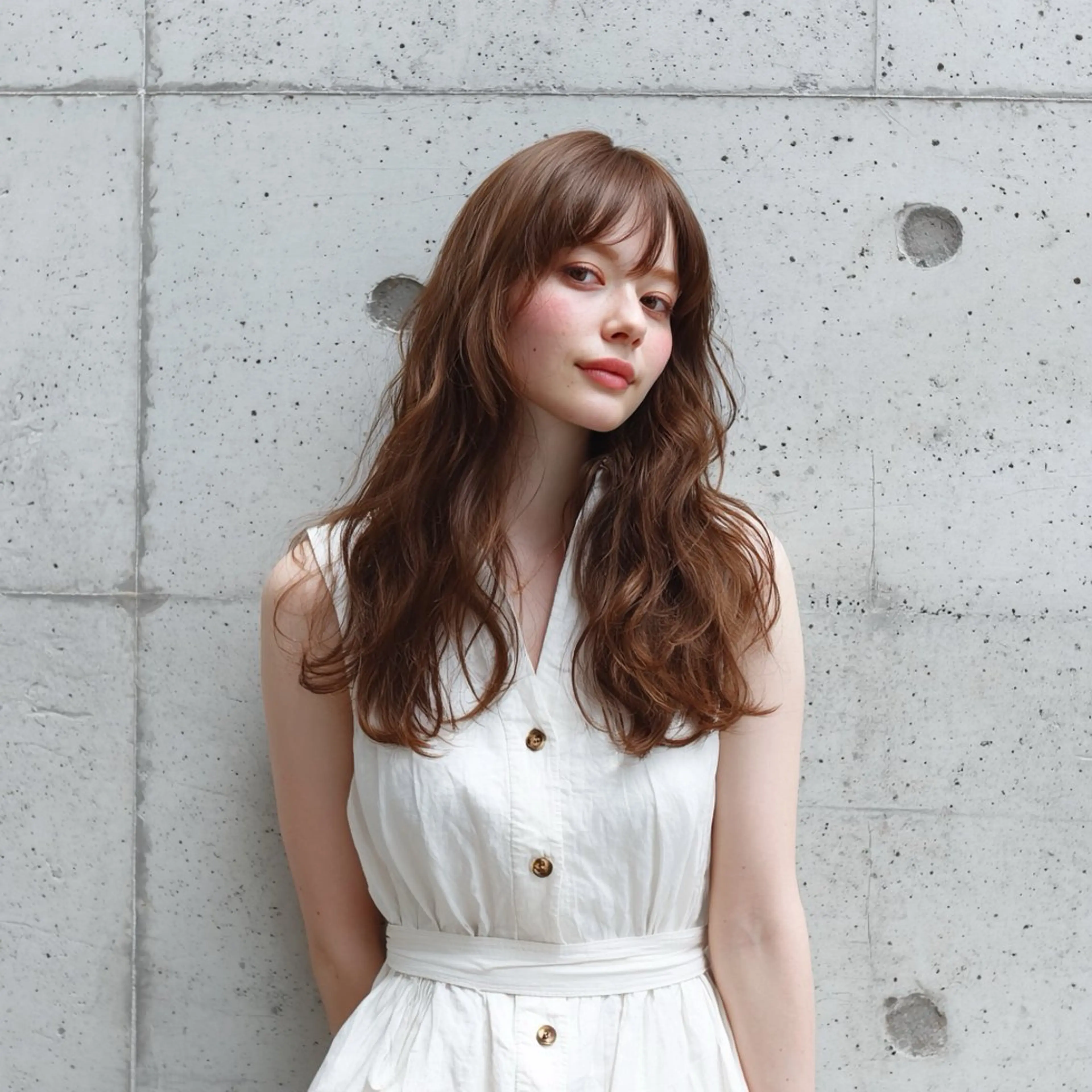 ロング カラー ヘアカラー トリートメント 池袋/カラー特化🎨 ロング料金なし🩵のヘアスタイル