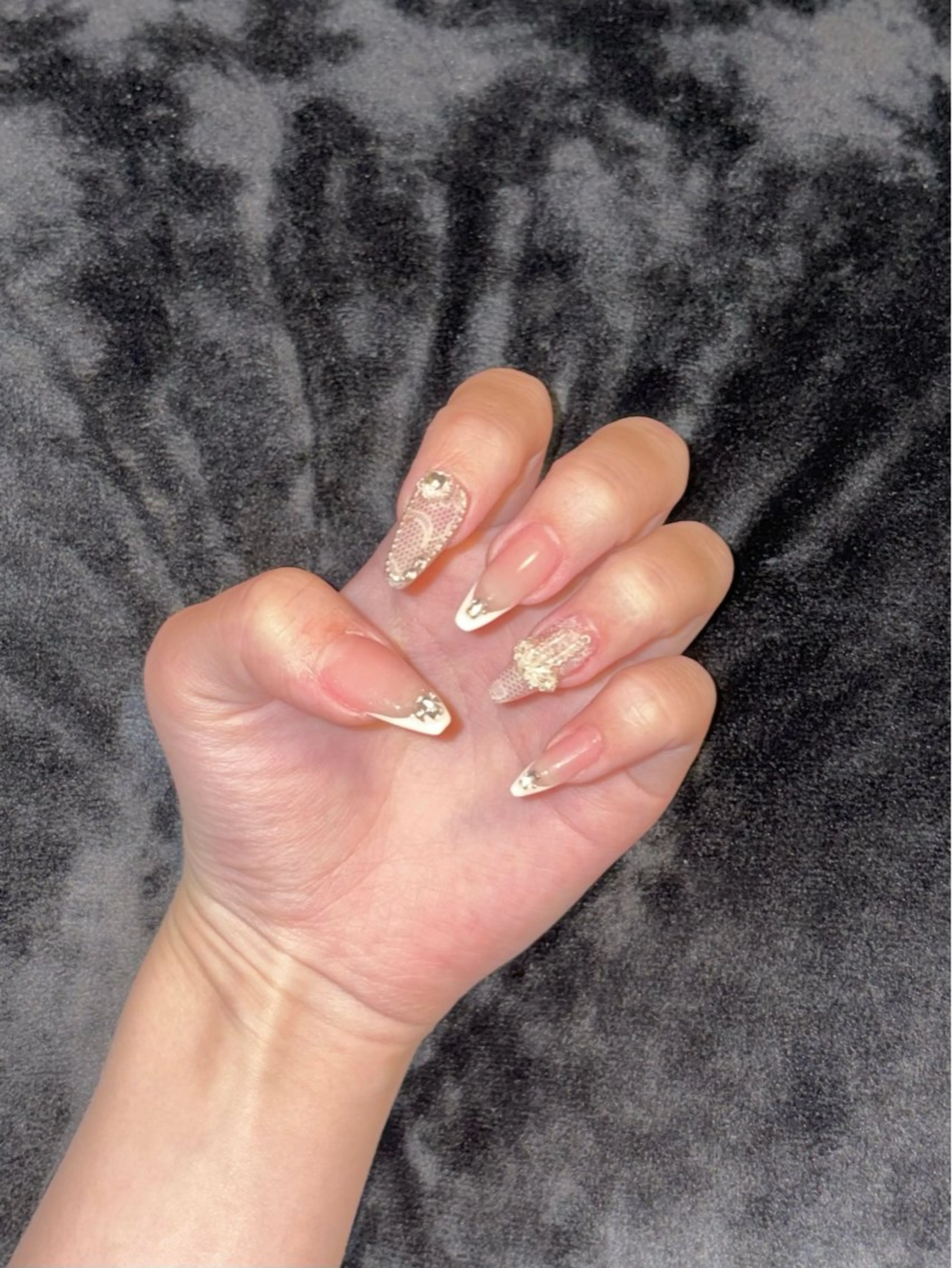 ネイル ガーリー 中島 沙知のネイルデザイン