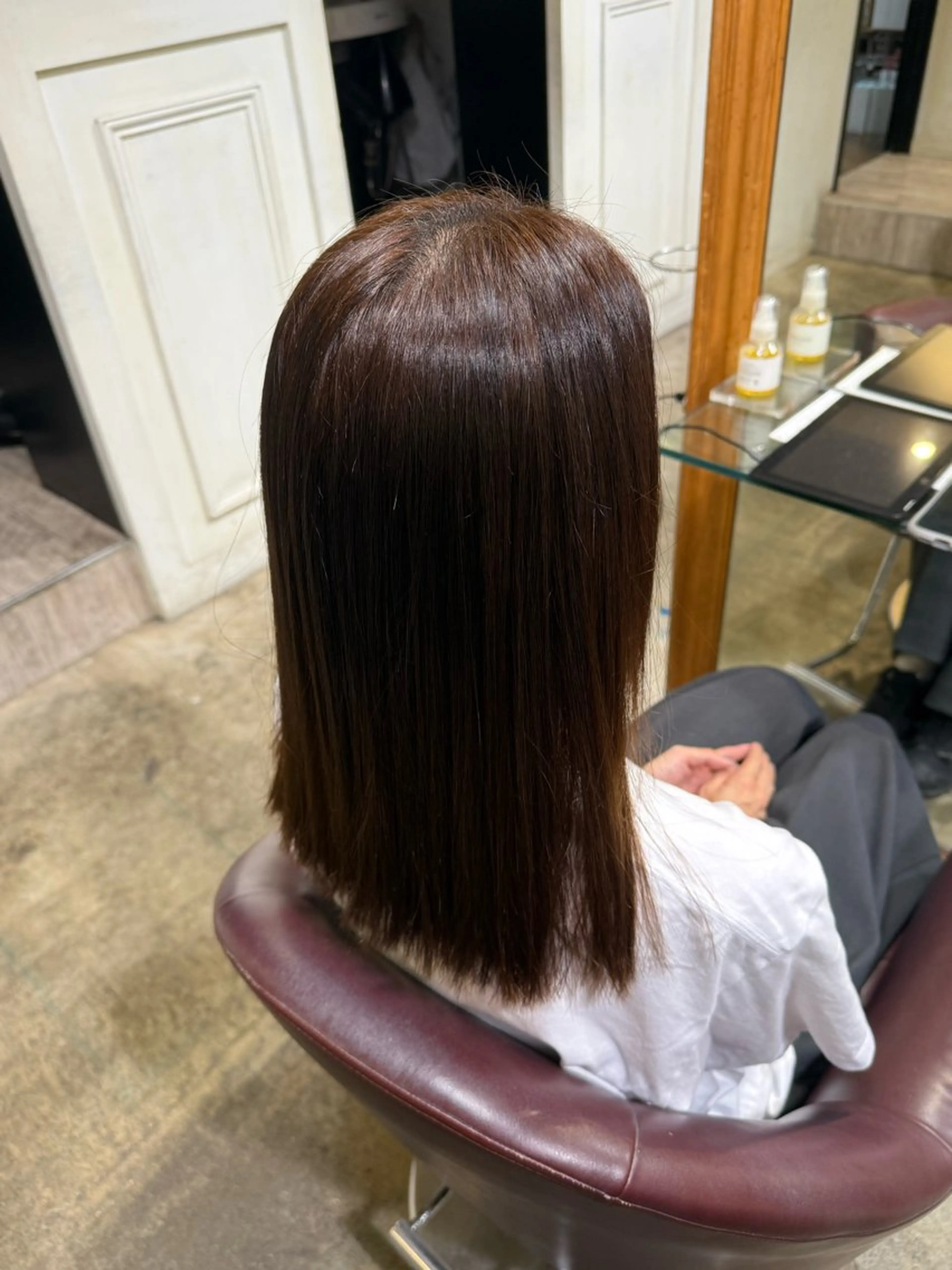 ミディアム トリートメント 鈴木 大空のヘアスタイル