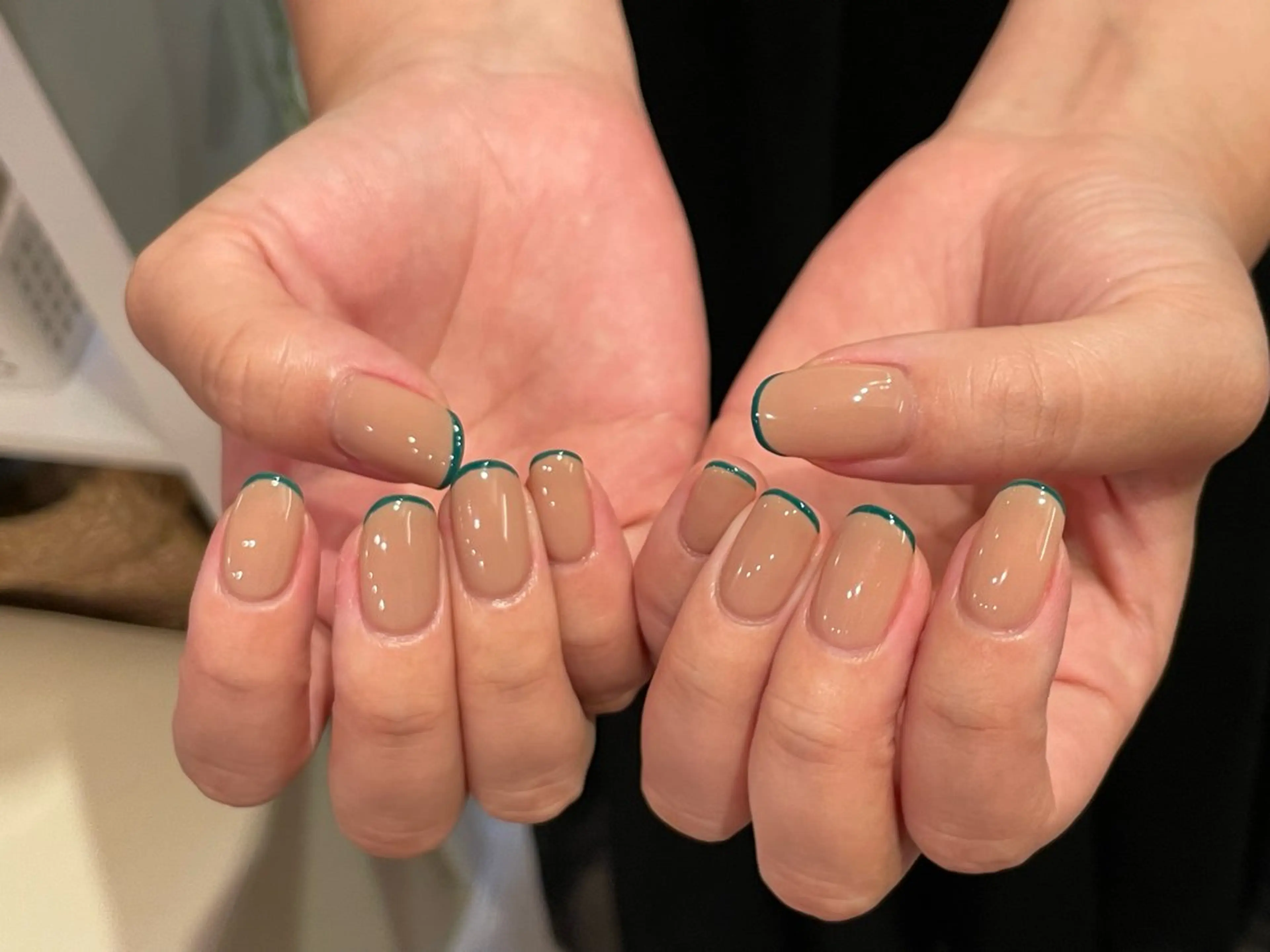 ネイル フレンチネイル ワンカラーネイル Sasa ✿のネイルデザイン