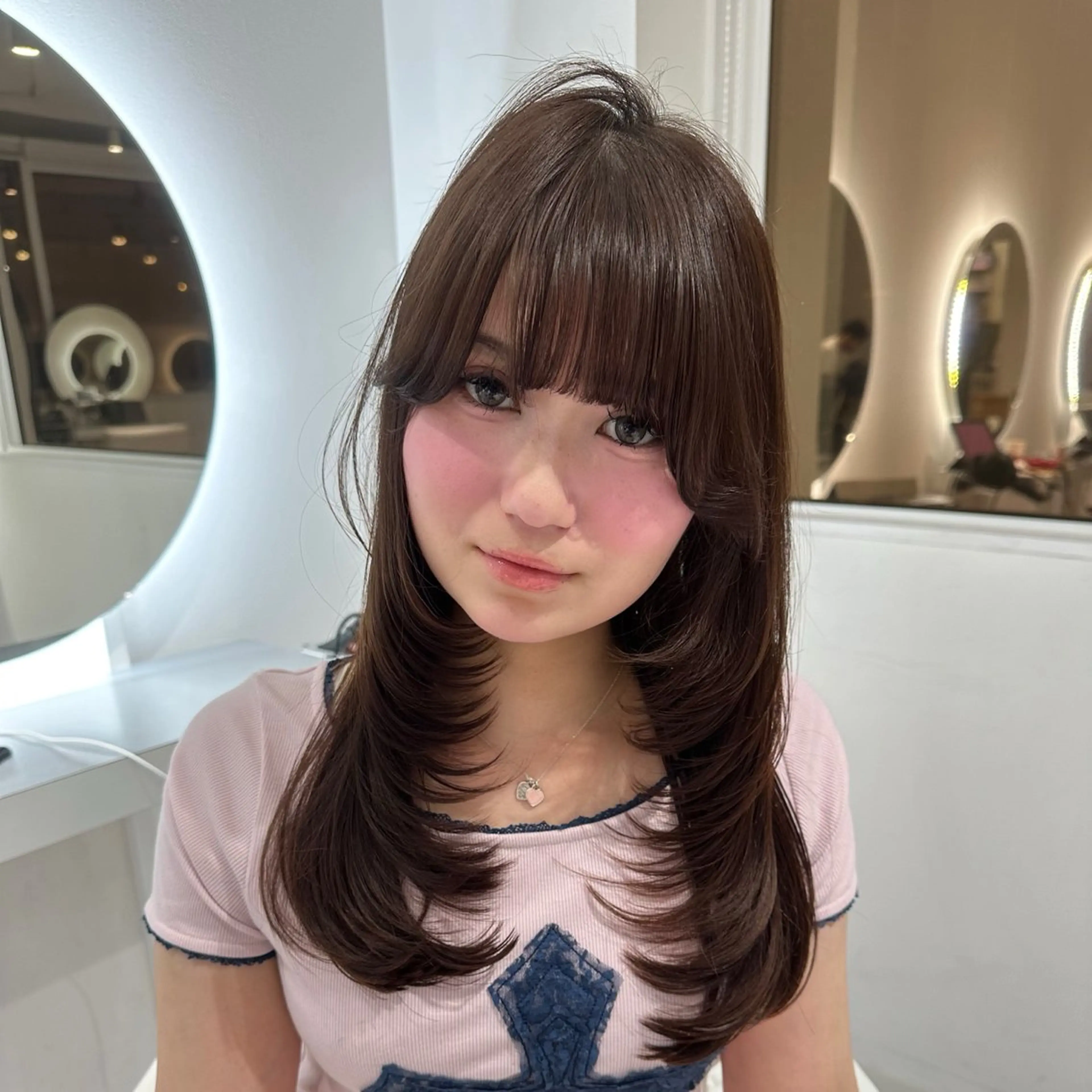 ロング カット 上野/海外hair/ レイヤー/Anriのヘアスタイル