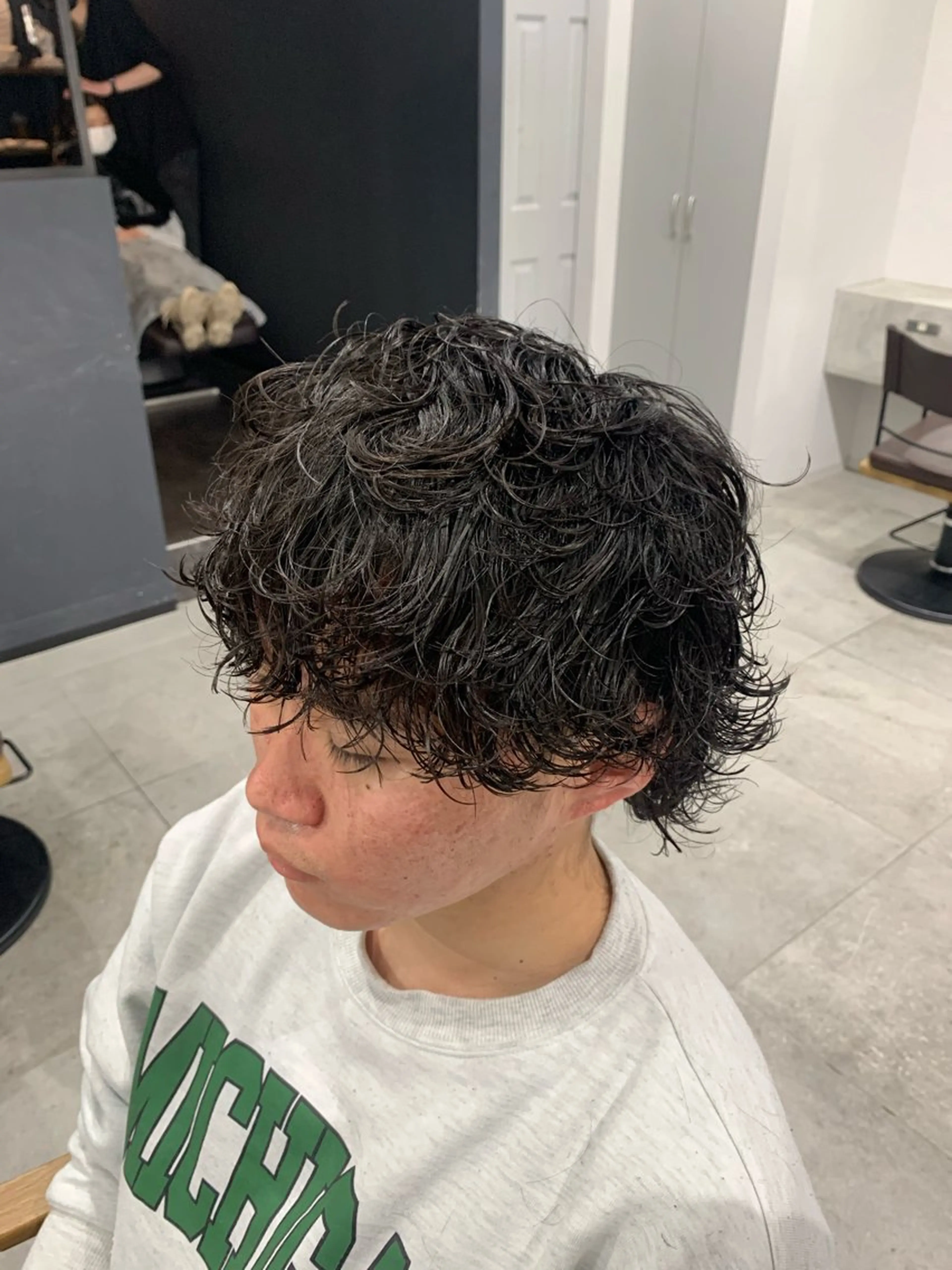 メンズ RINA 韓国ヘア/半個室のヘアスタイル