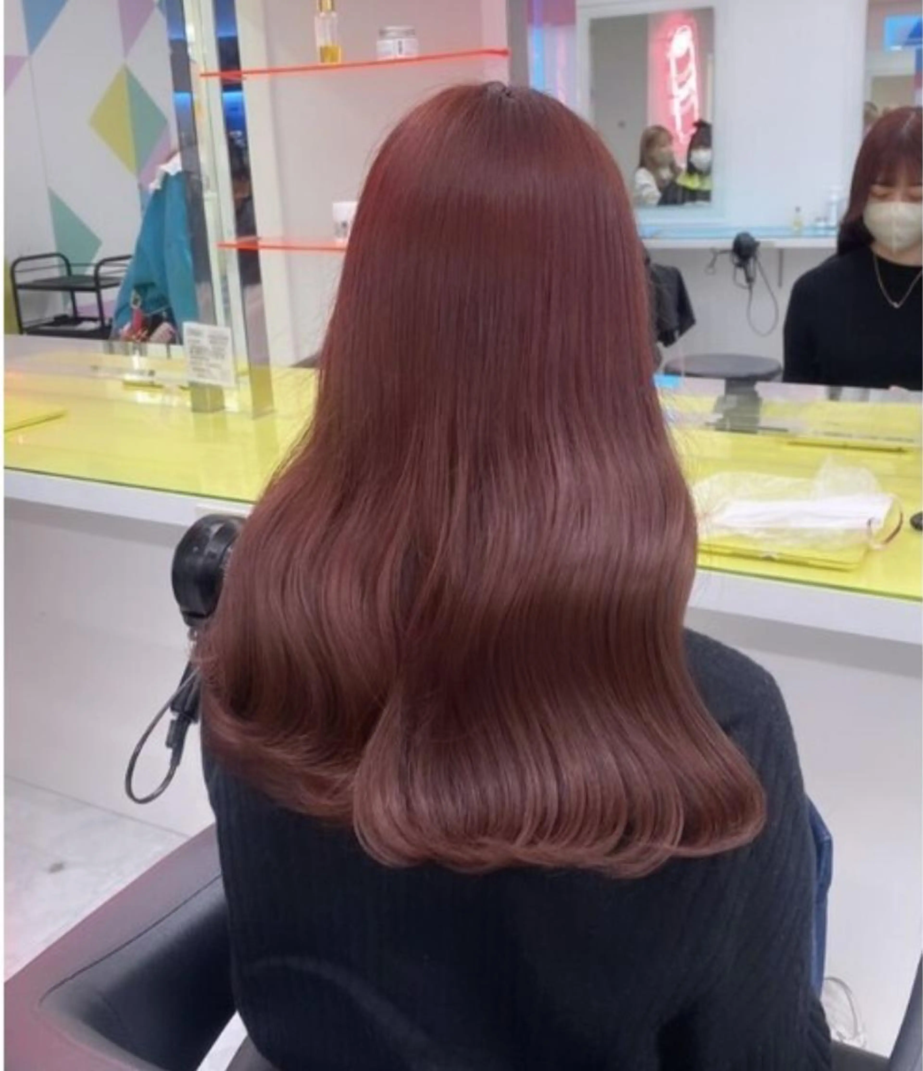 プラチナシールエクステ80本(47cm)\12000の写真