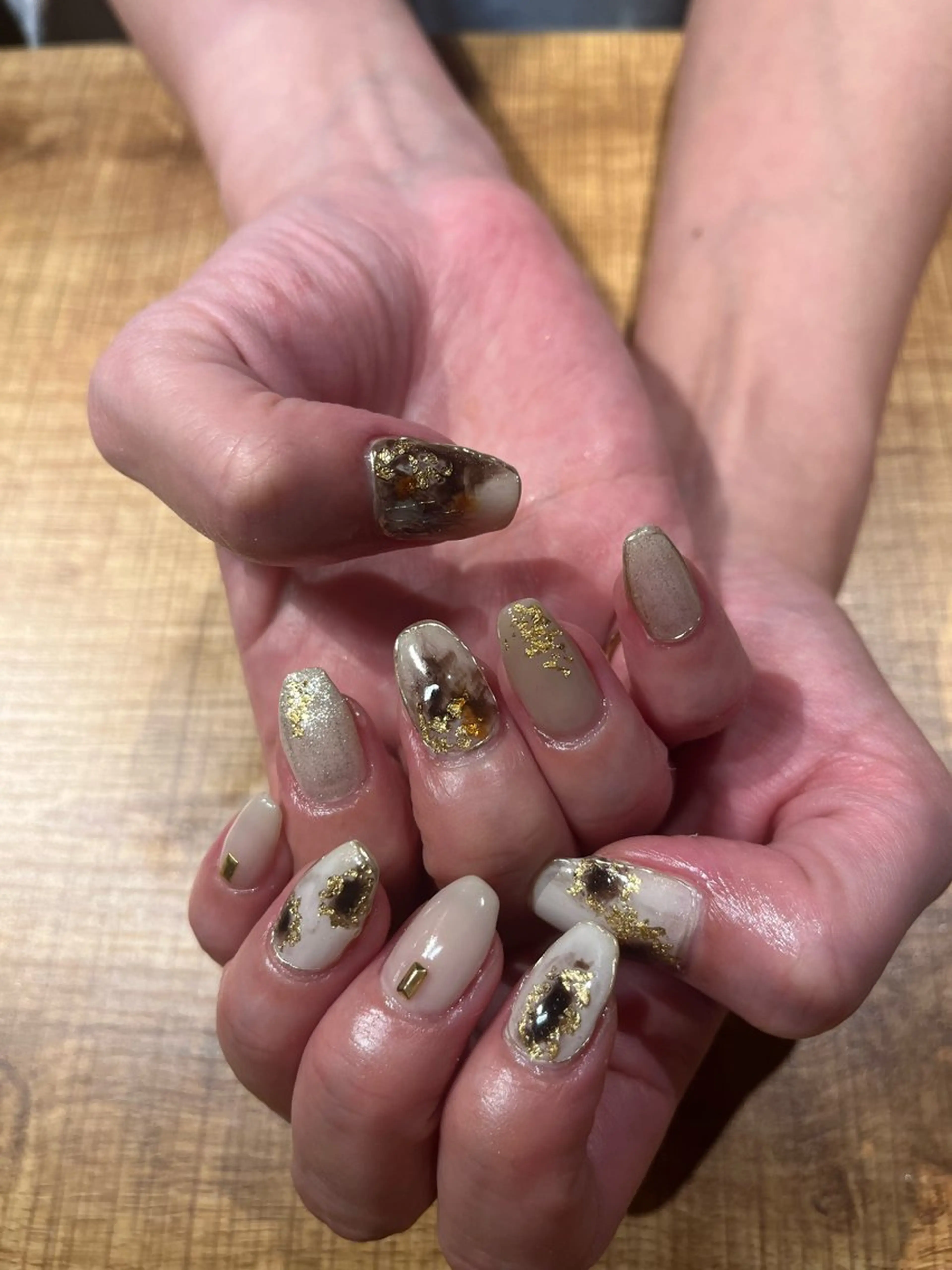 ネイル ハンドネイル ouchi. de.nailのネイルデザイン