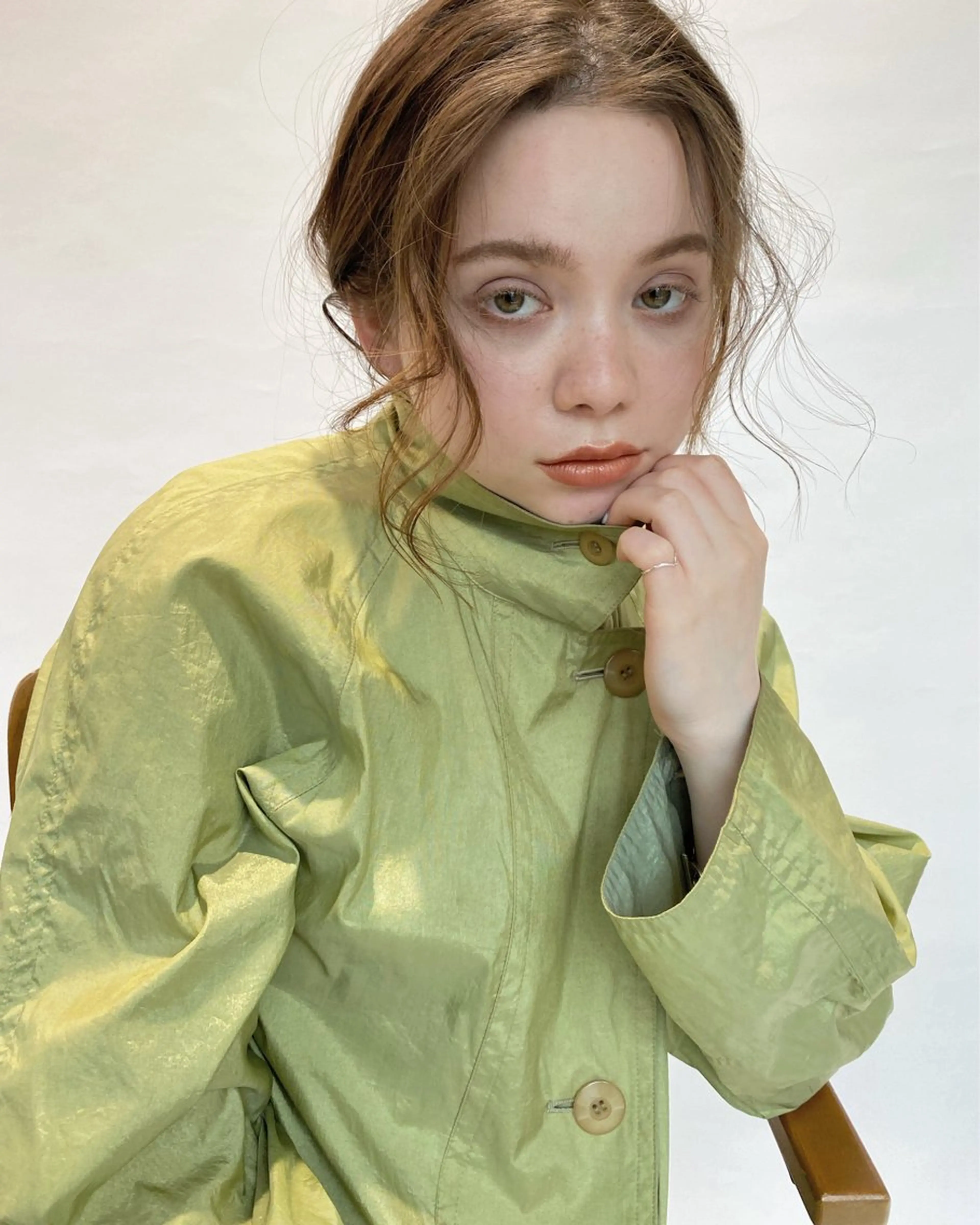 ミディアム カット 縮毛矯正 髪質改善カラー× レイヤー/rinaのヘアスタイル