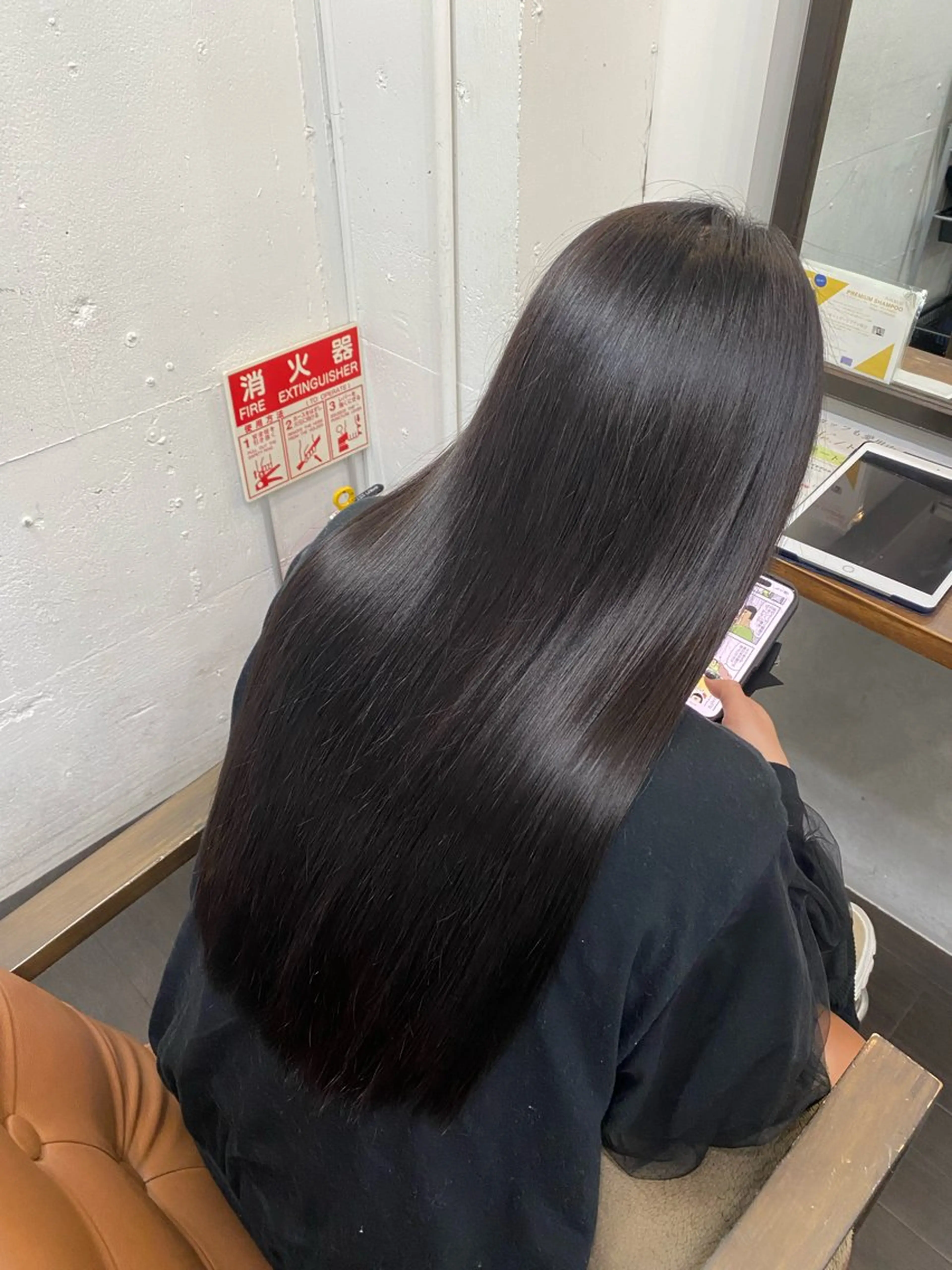 ロング カラー ヘアアレンジ 🍒ᩚ名駅/艶髪 縮毛矯正/あゆ🍒ᩚのヘアスタイル