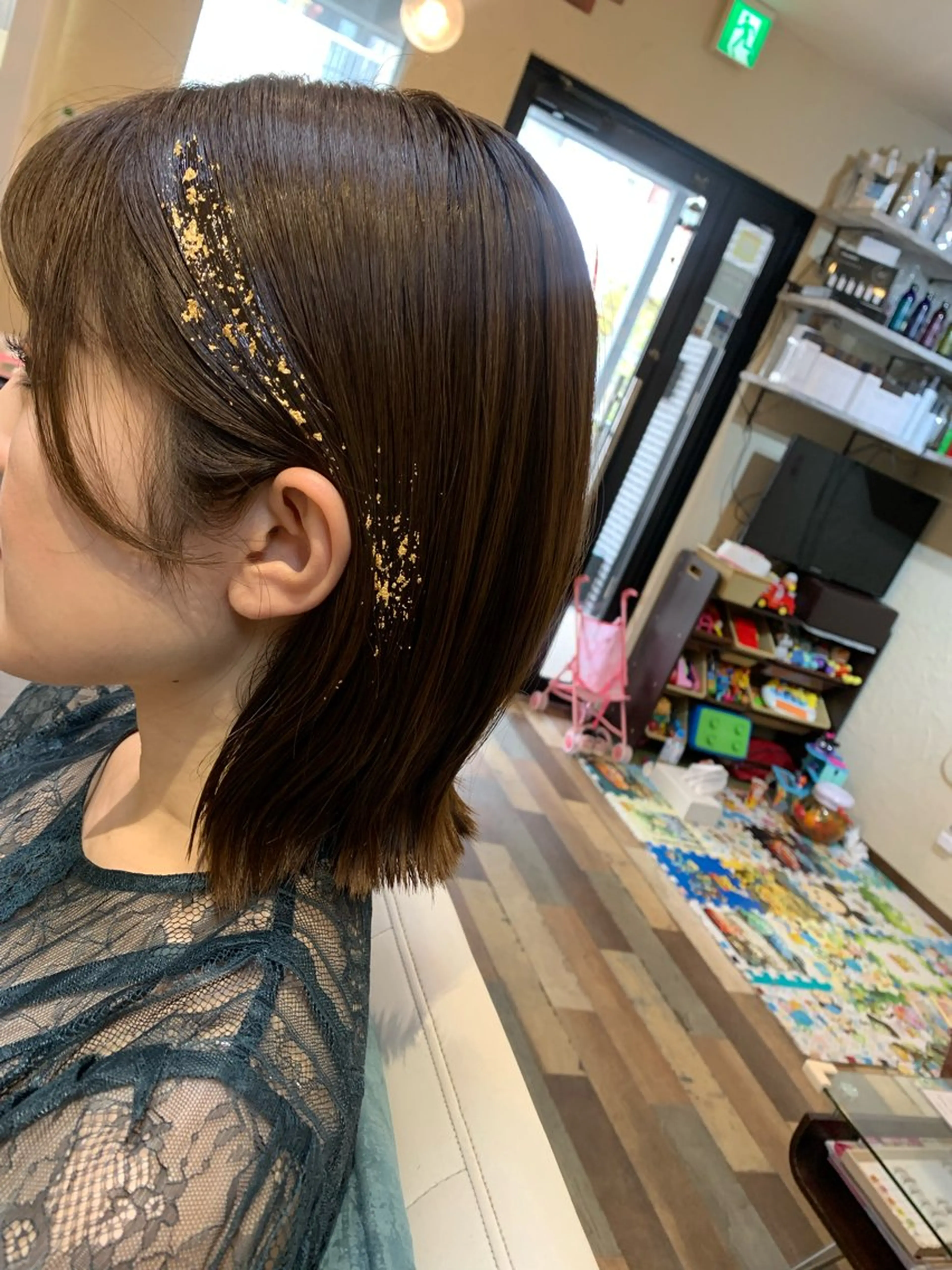 ショート ヘアセット 林 友美のヘアスタイル