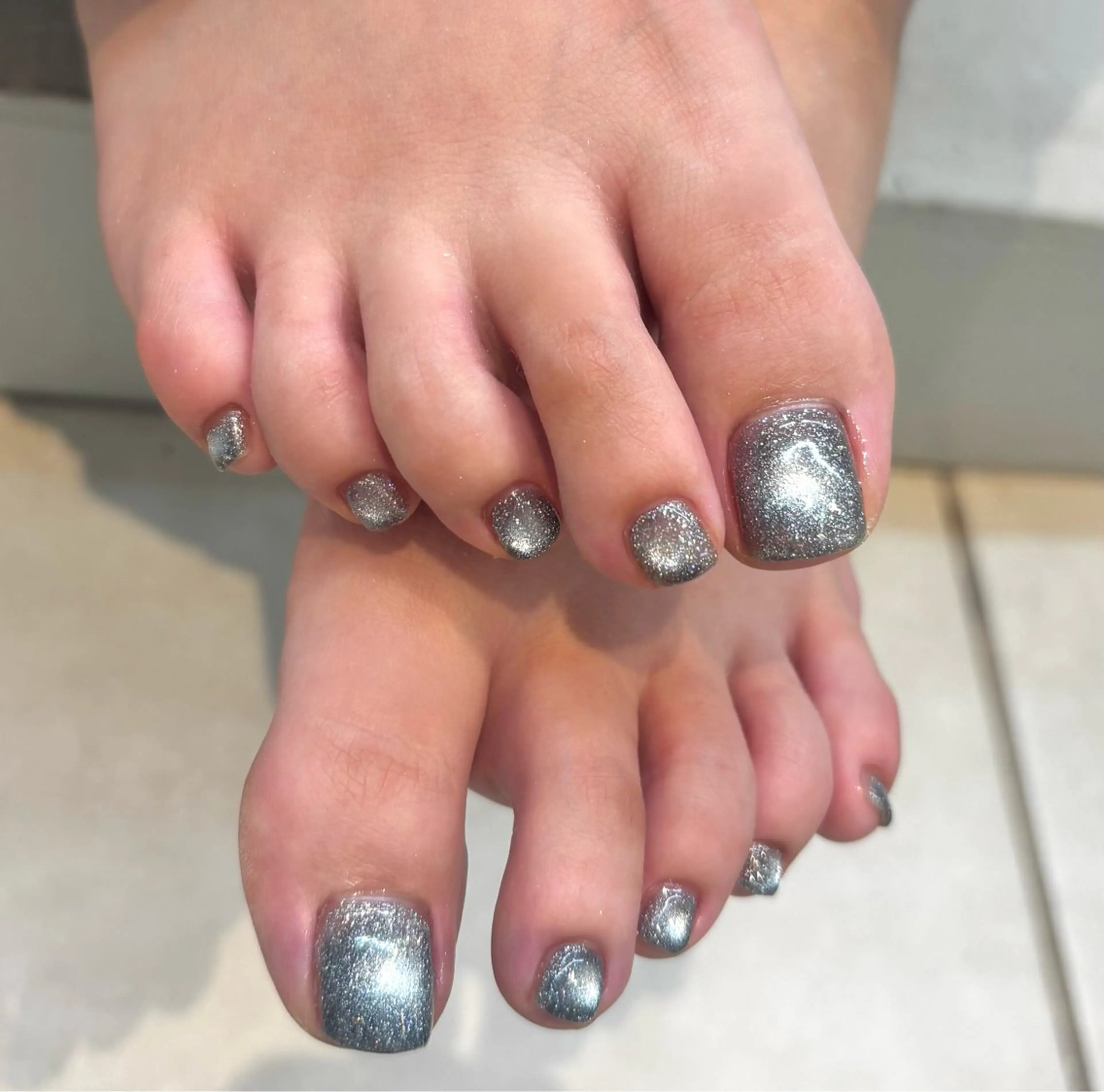 ネイル ブルー DEE nail yumi.Iのネイルデザイン