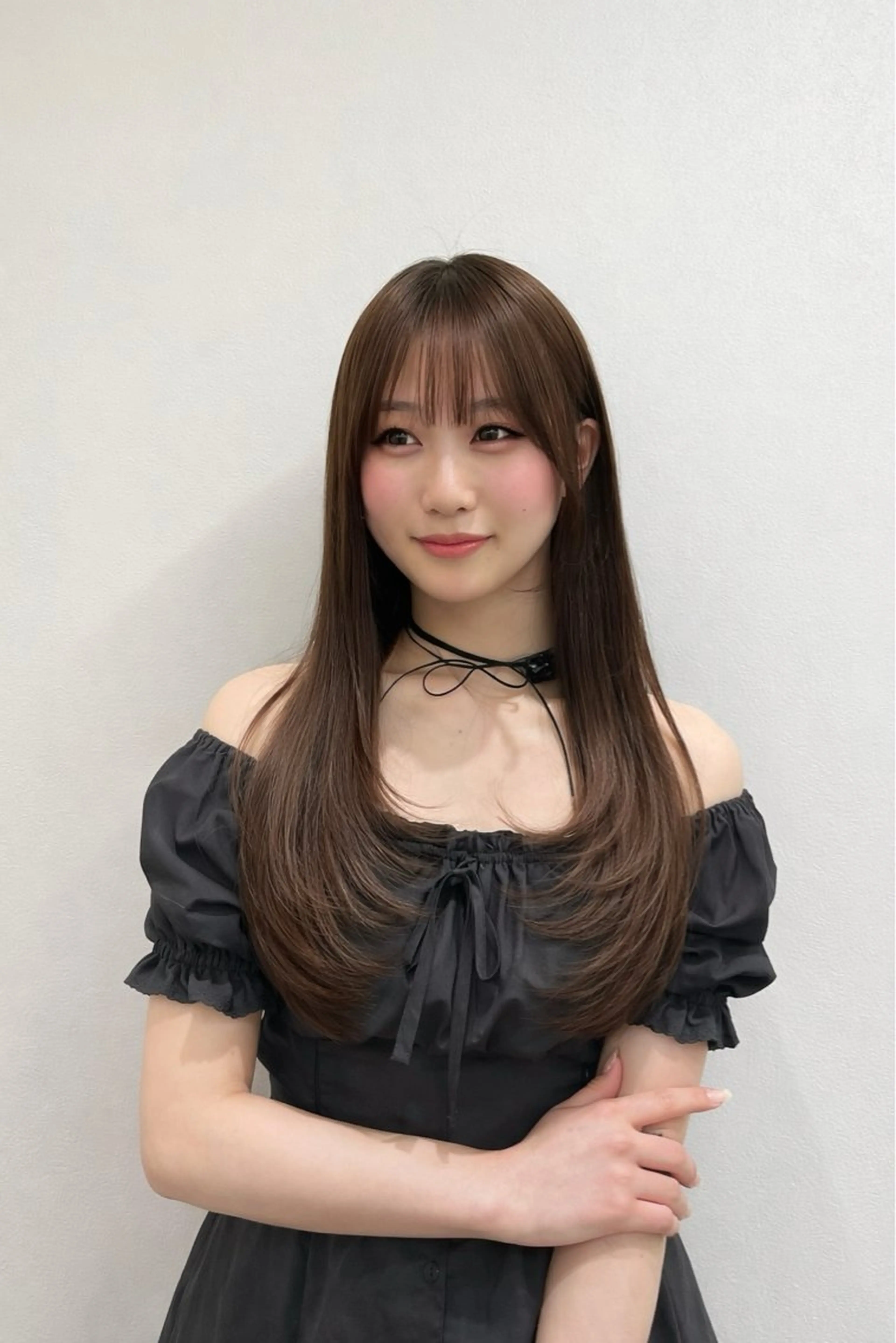ロング 薮本 真優のヘアスタイル