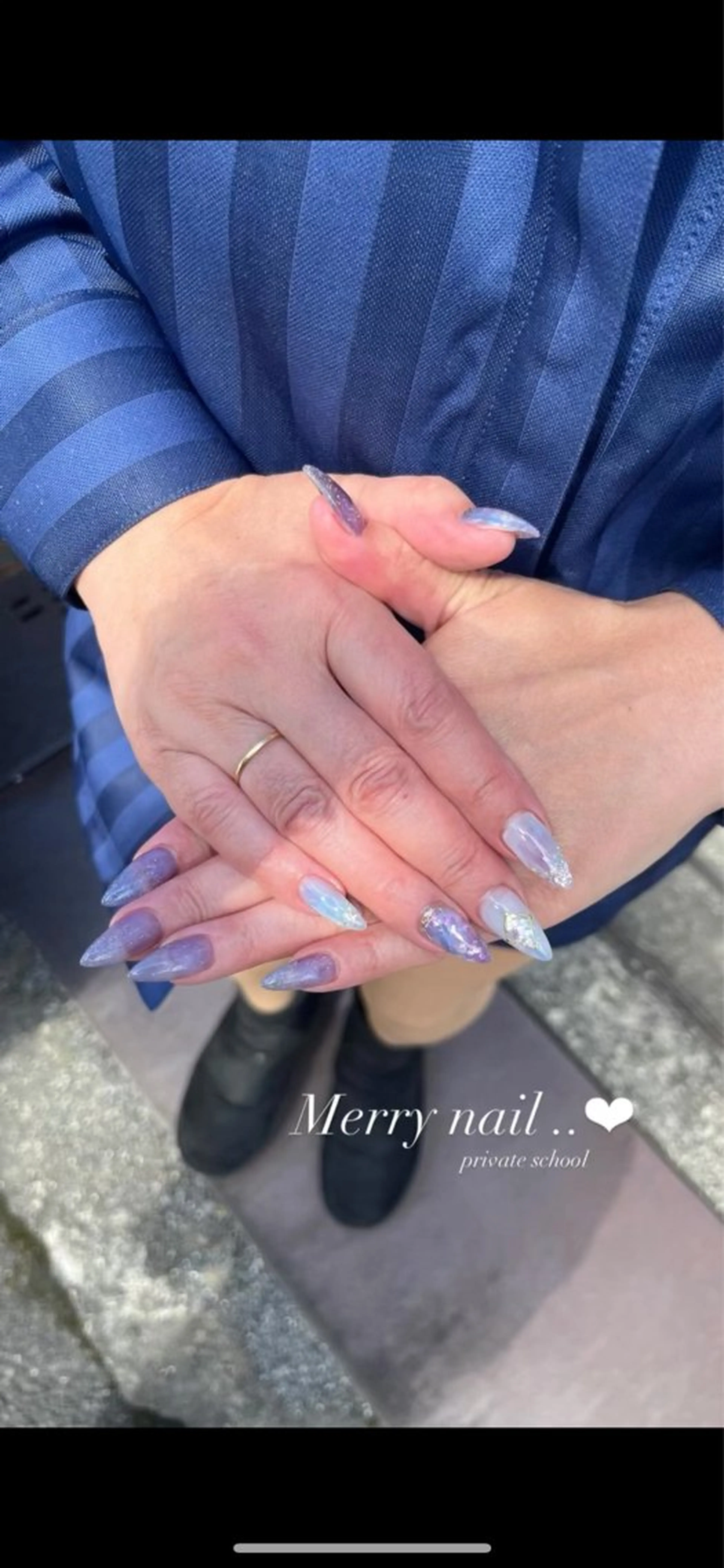 ネイル アートネイル ハンドネイル Merry nail 個人サロンのネイルデザイン