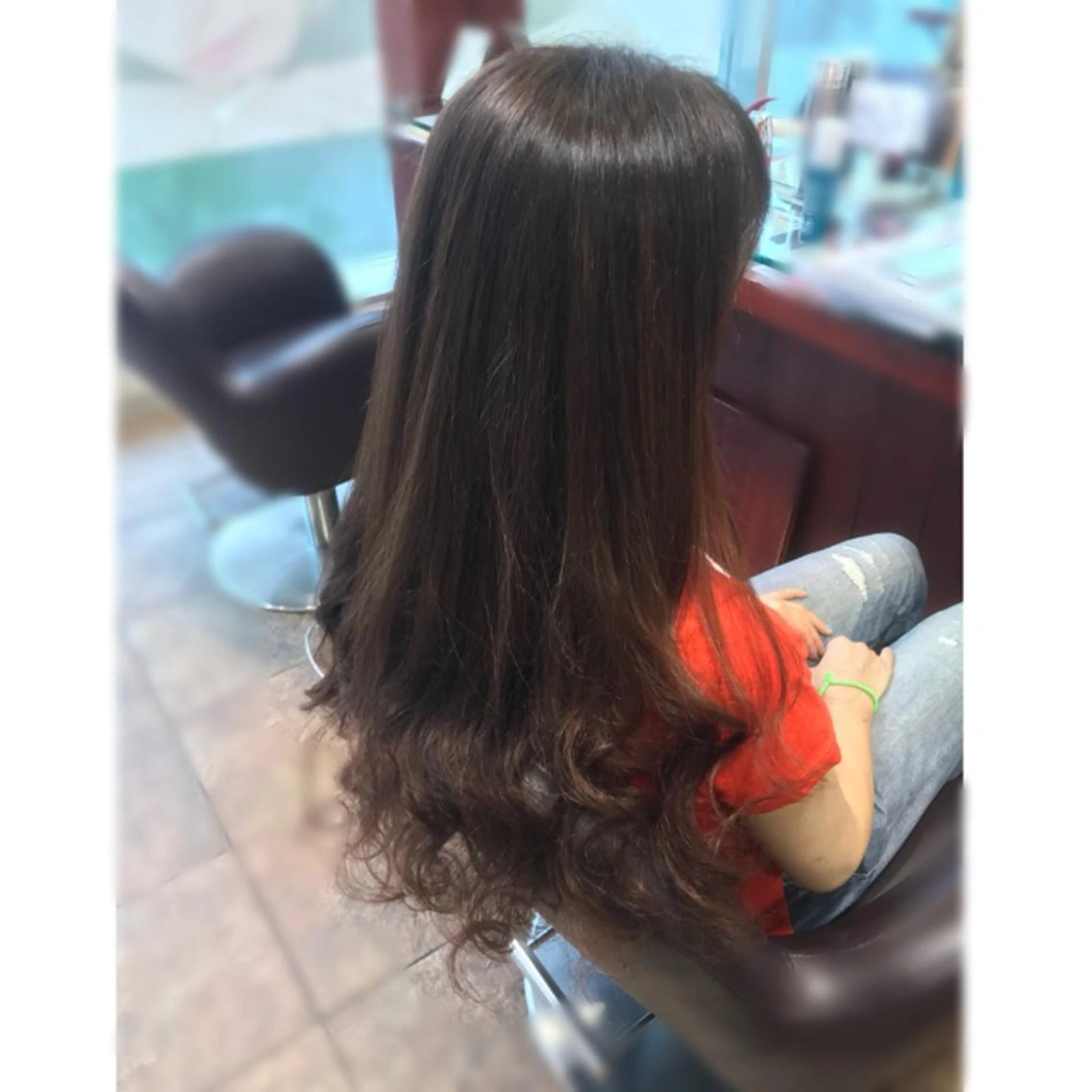 ロング 嶋村 望美のヘアスタイル