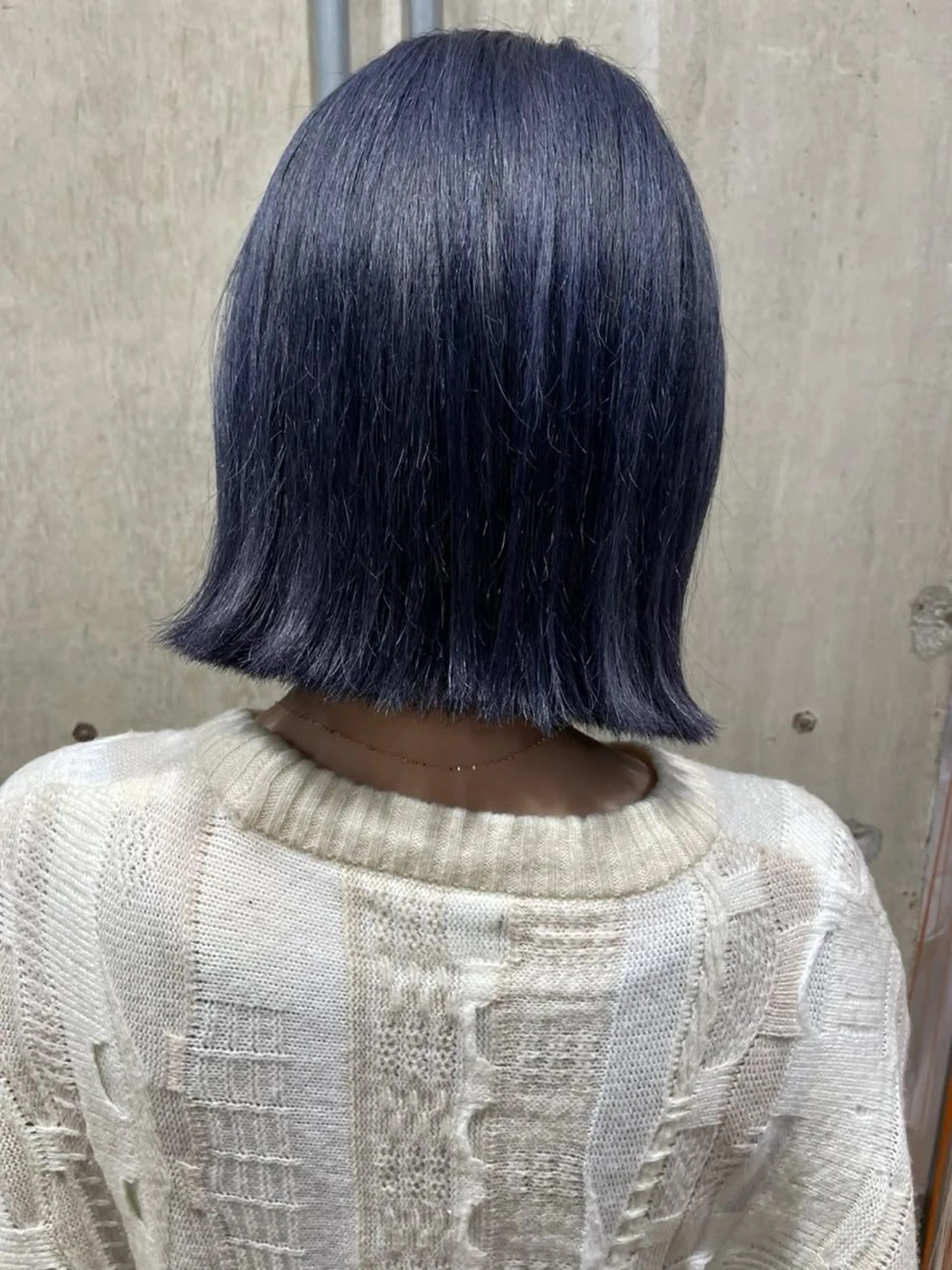 ショート カラー ネイビーカラー ヘアカラー トリートメント 🔆N°大分🔆 ﾜﾀﾅﾍﾞｱｵｲのヘアスタイル