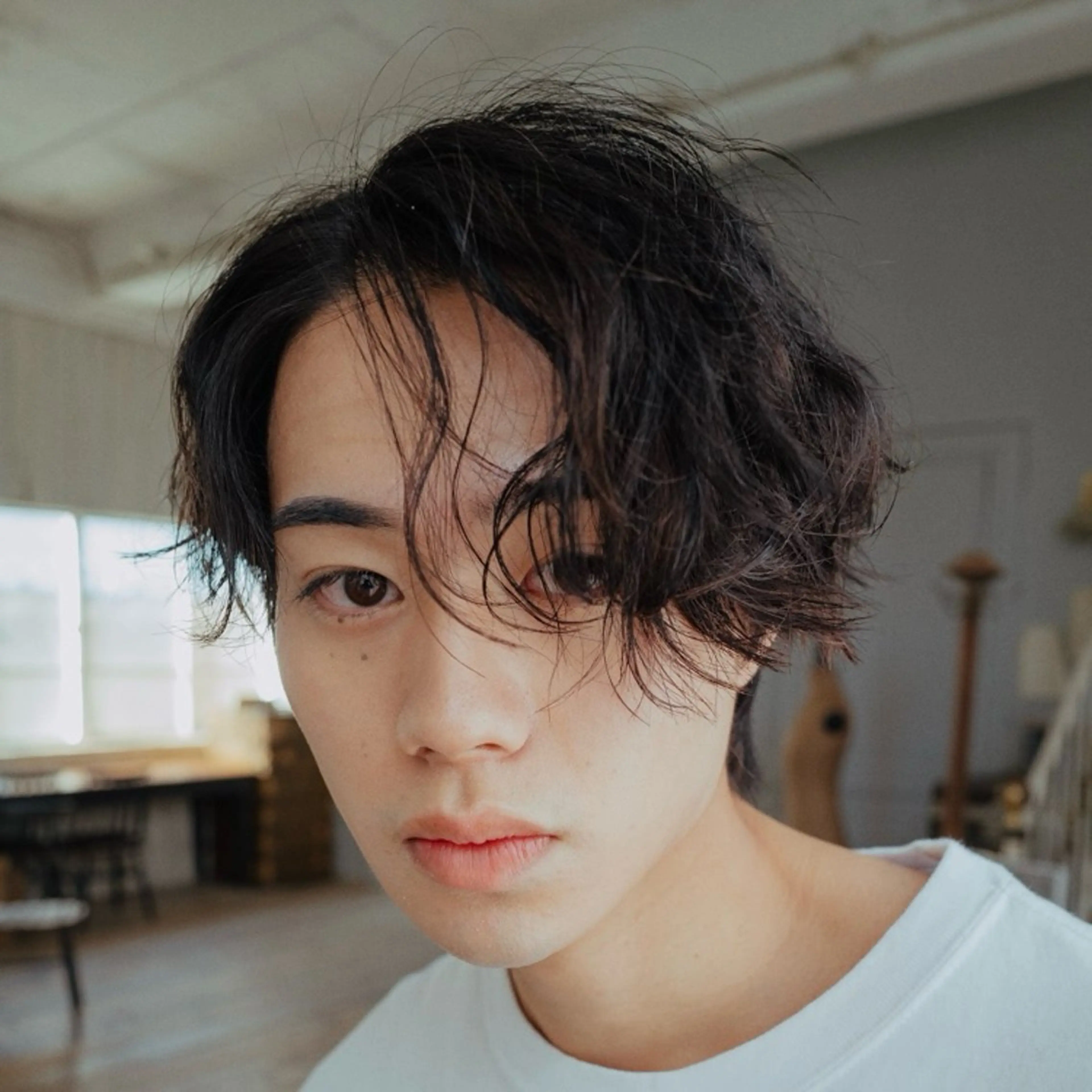 ショート メンズ ✂️🏆ゲンキ メンズパーマ🏆✂️のヘアスタイル