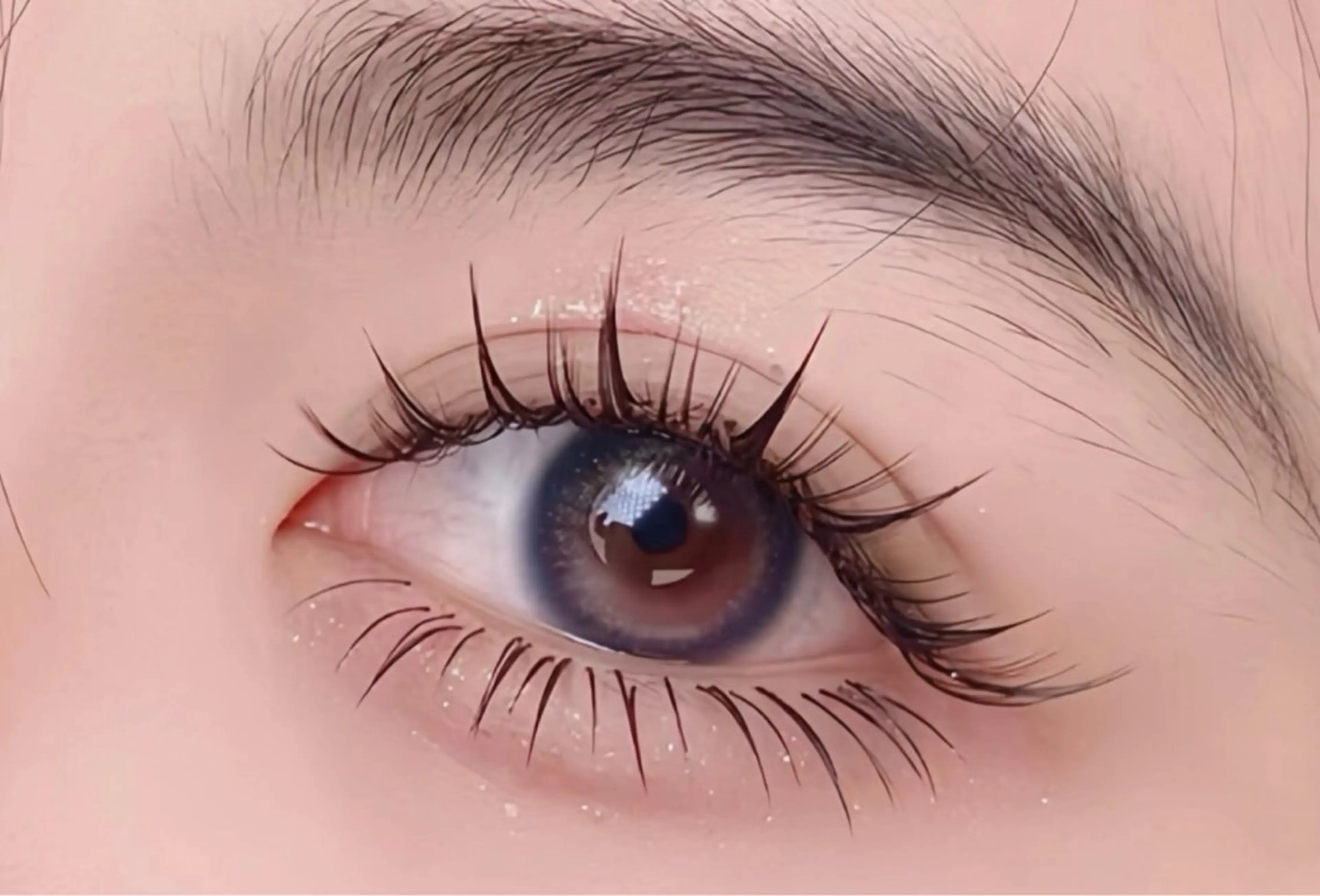 マツエク・ワンホンデザイン80束　【新規/2回目】¥5900 3回以降➕800円　リペア不可の写真