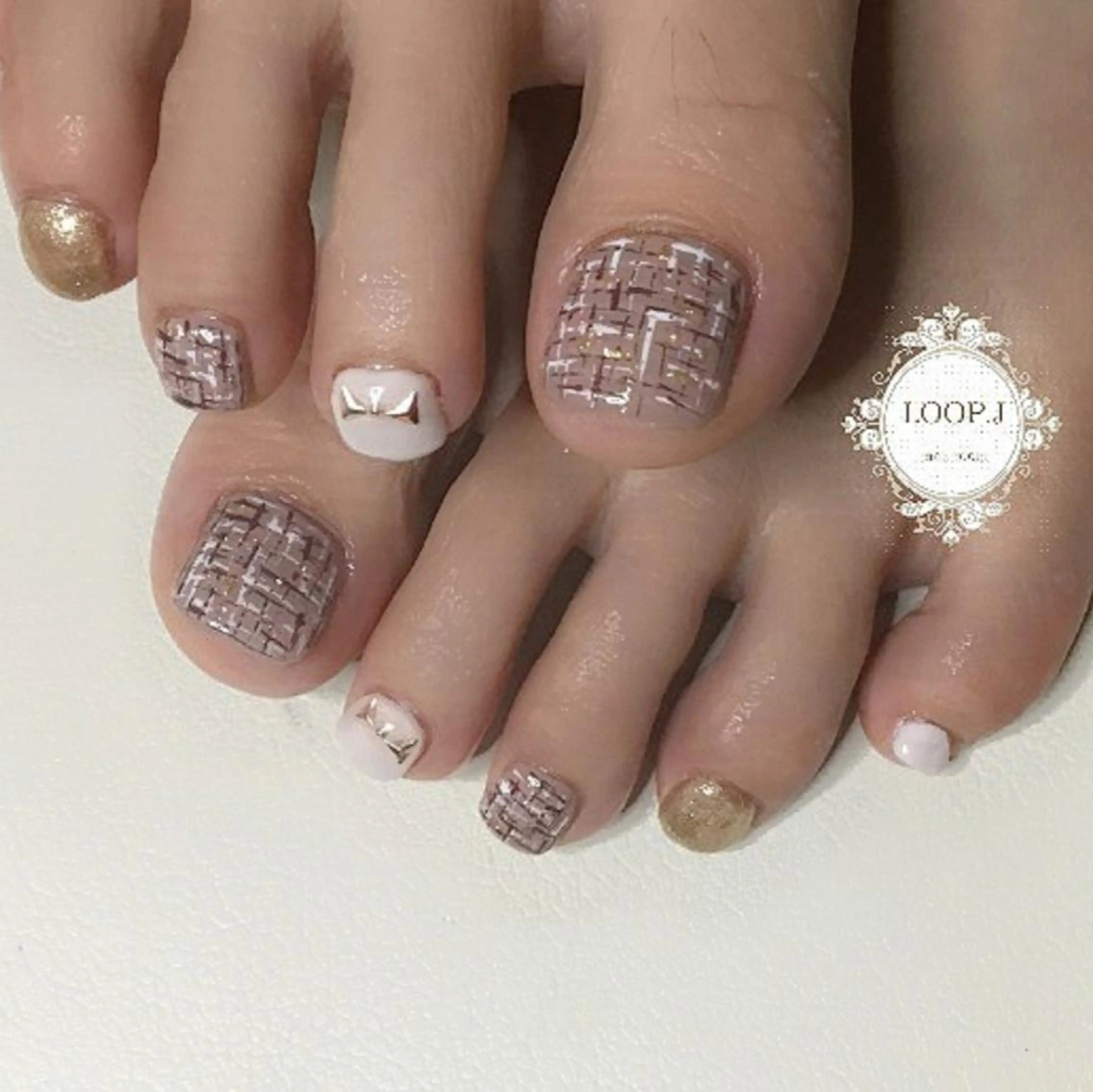 ネイル フットネイル おおくぼ めぐみのネイルデザイン