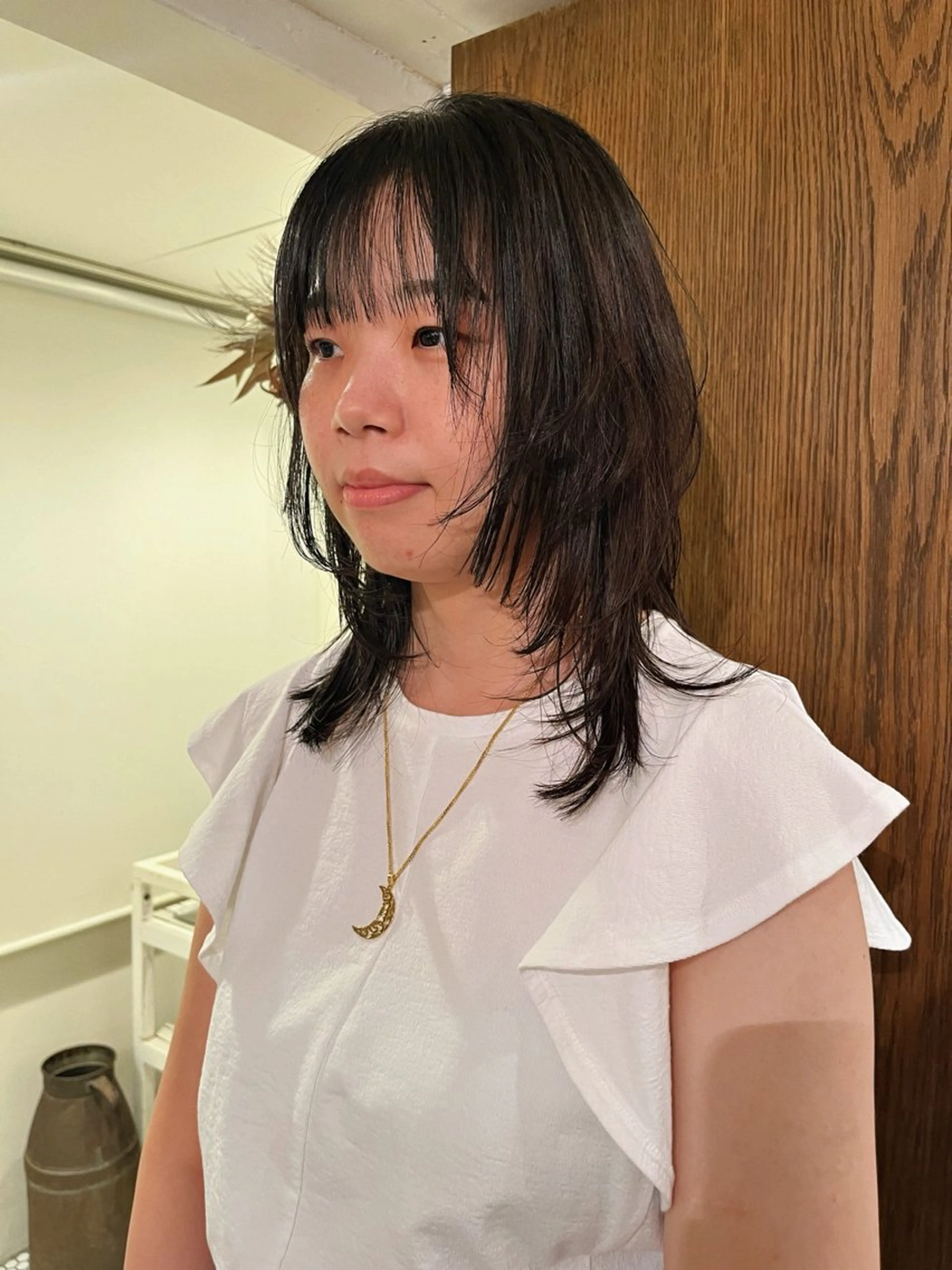 セミロング カラー レイヤーカット 🧸メンズカット 🧸conatsuのヘアスタイル