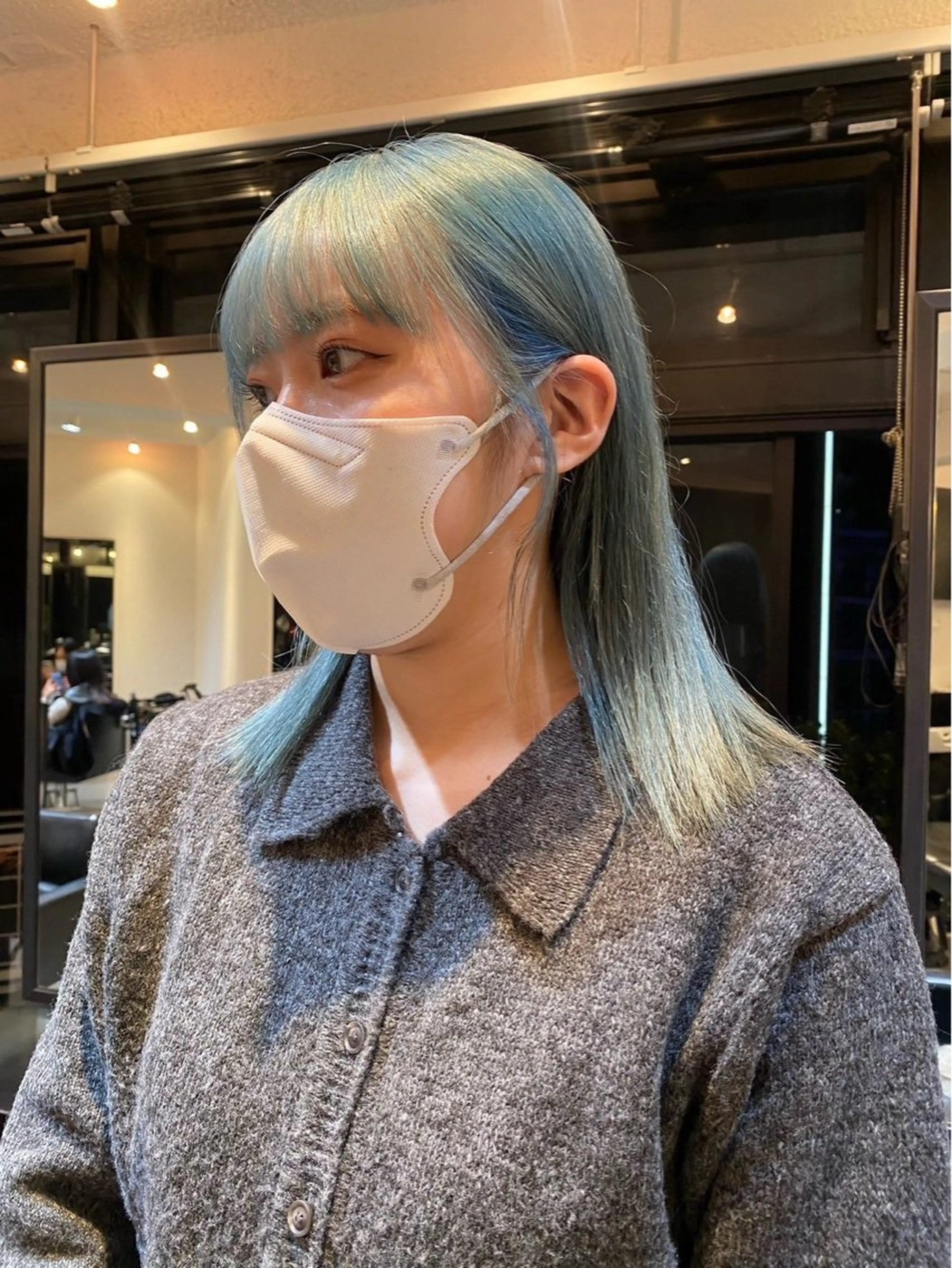 ミディアム ヘアカラー saku 🎀🫧のヘアスタイル