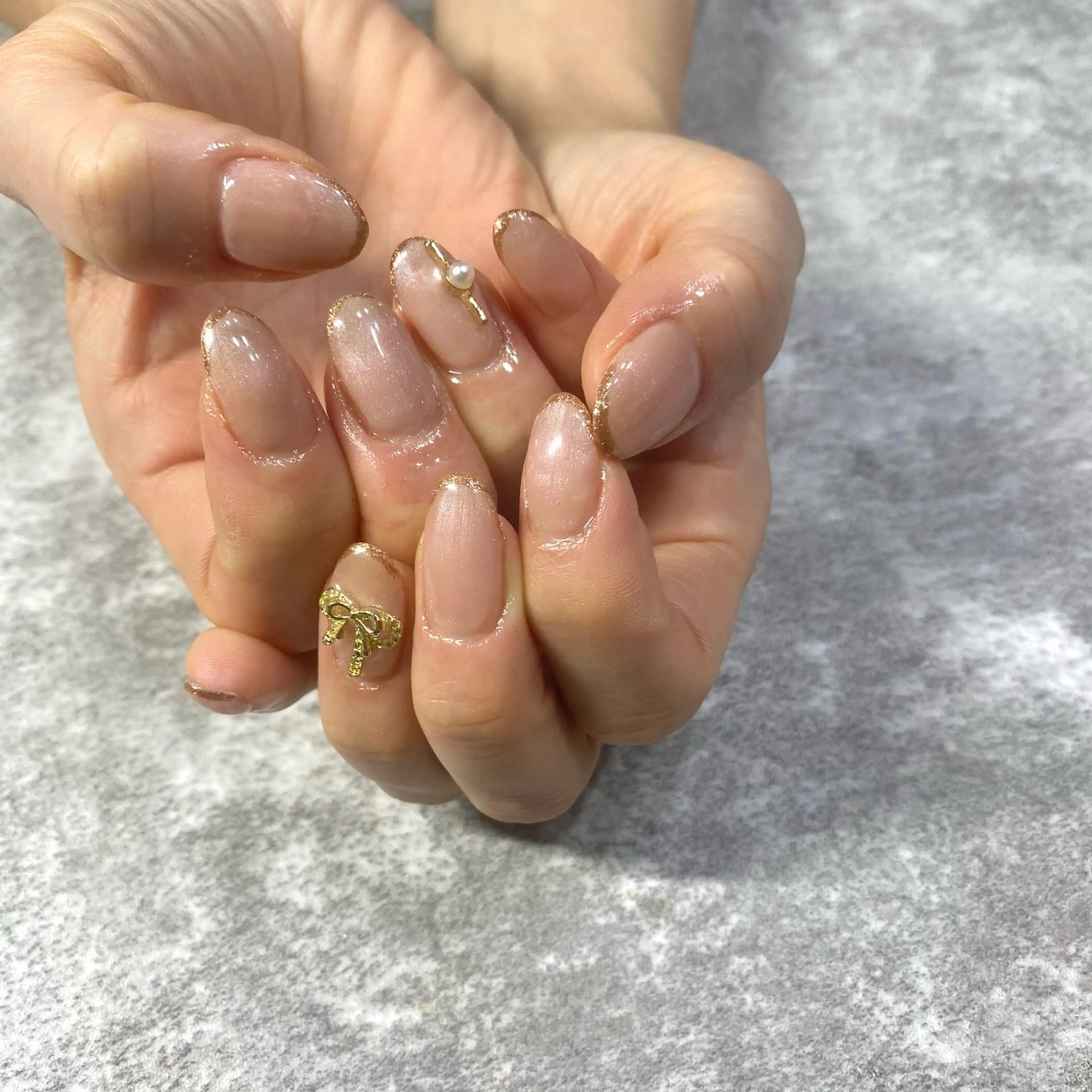 ネイル フレンチネイル ハンドネイル ★Rinail... .のネイルデザイン