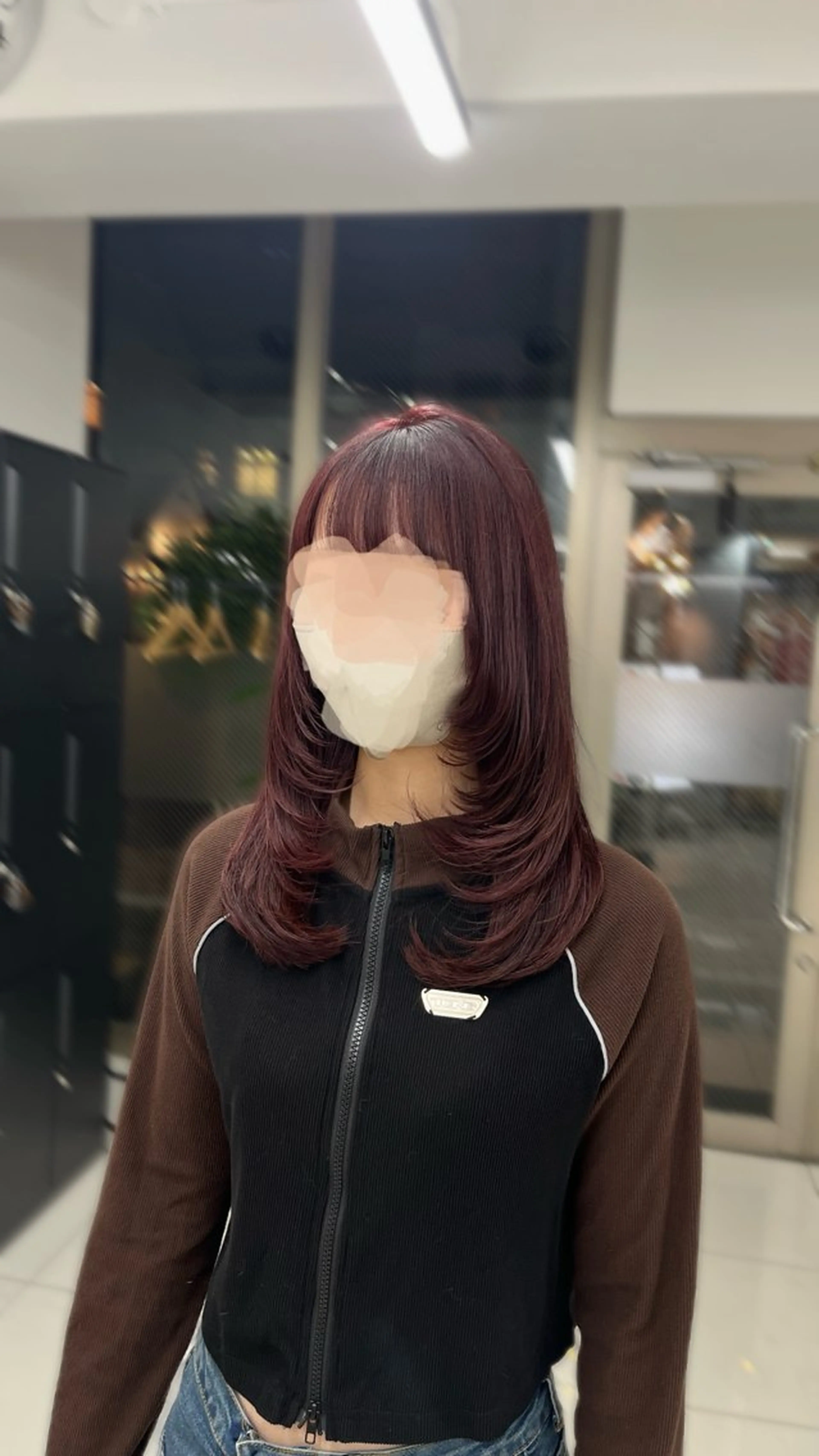 セミロング カラー ヘアカラー ブリーチなしWカラー /アレンジ/ユウミのヘアスタイル