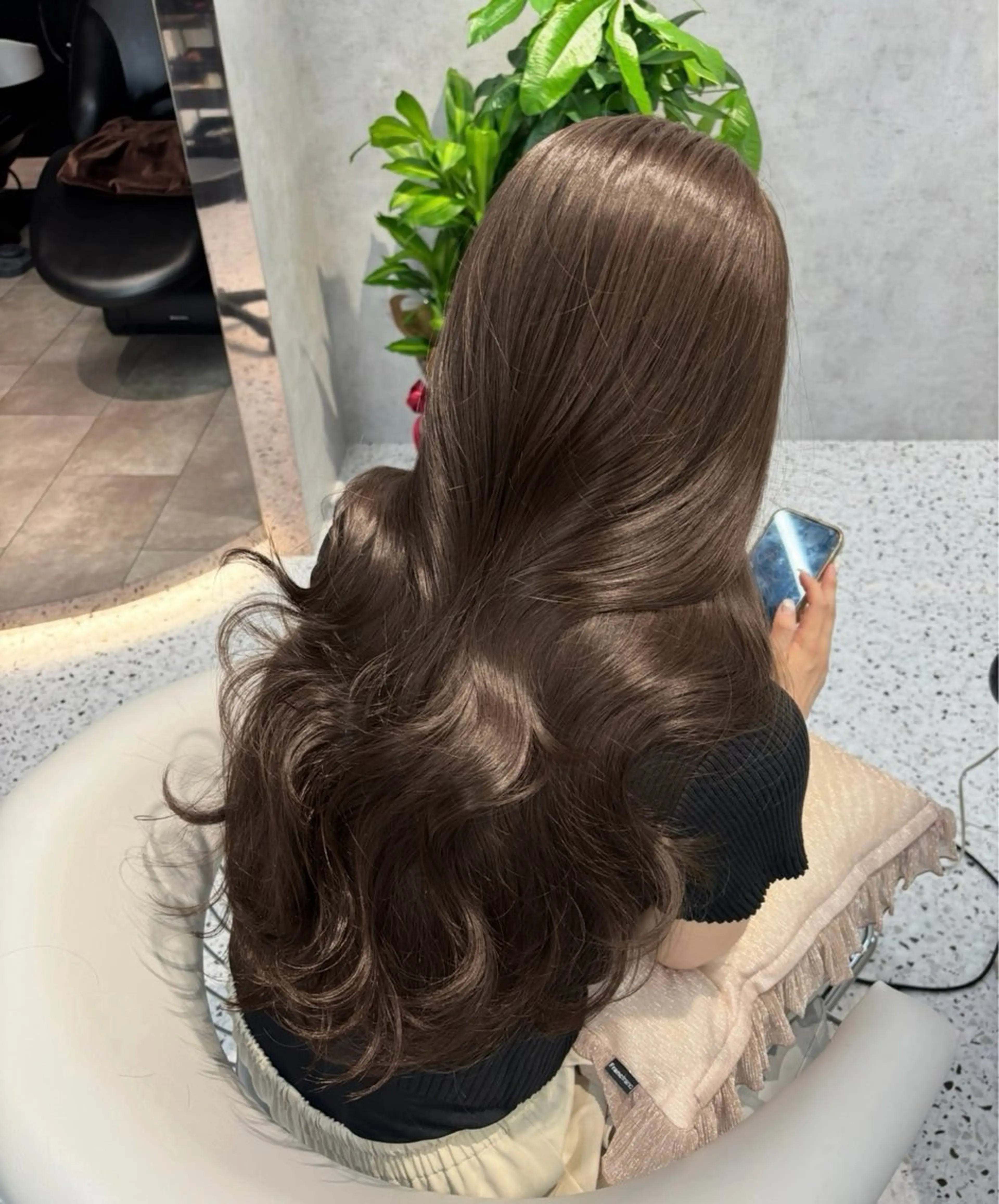 ロング 髪質改善 レイヤーカット ヘアカラー 🎀透明感カラー shizuka🎀のヘアスタイル