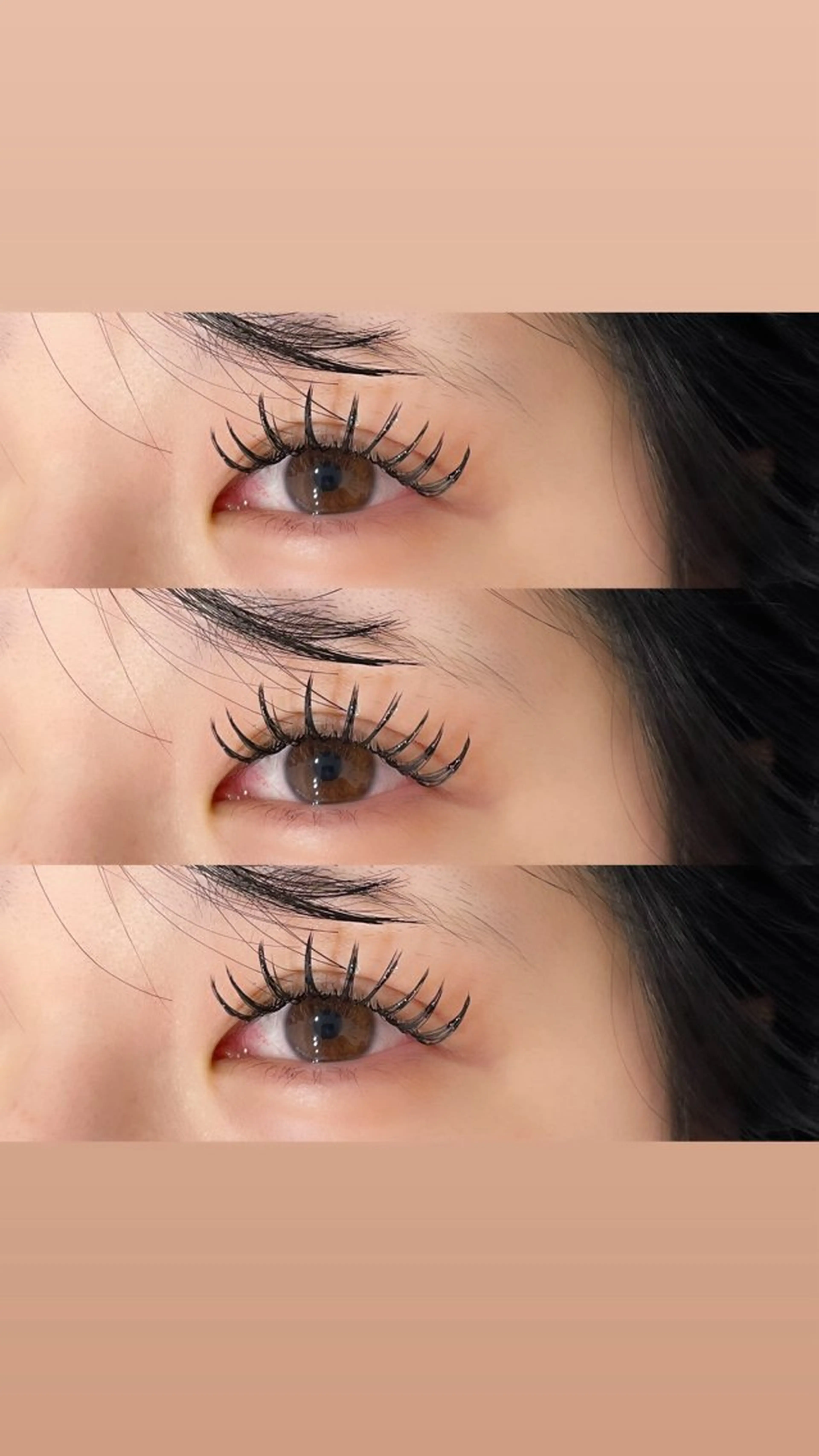 マツエク・マツパ Dカール BAMBI 🖤KAWAIのマツエク・マツパデザイン