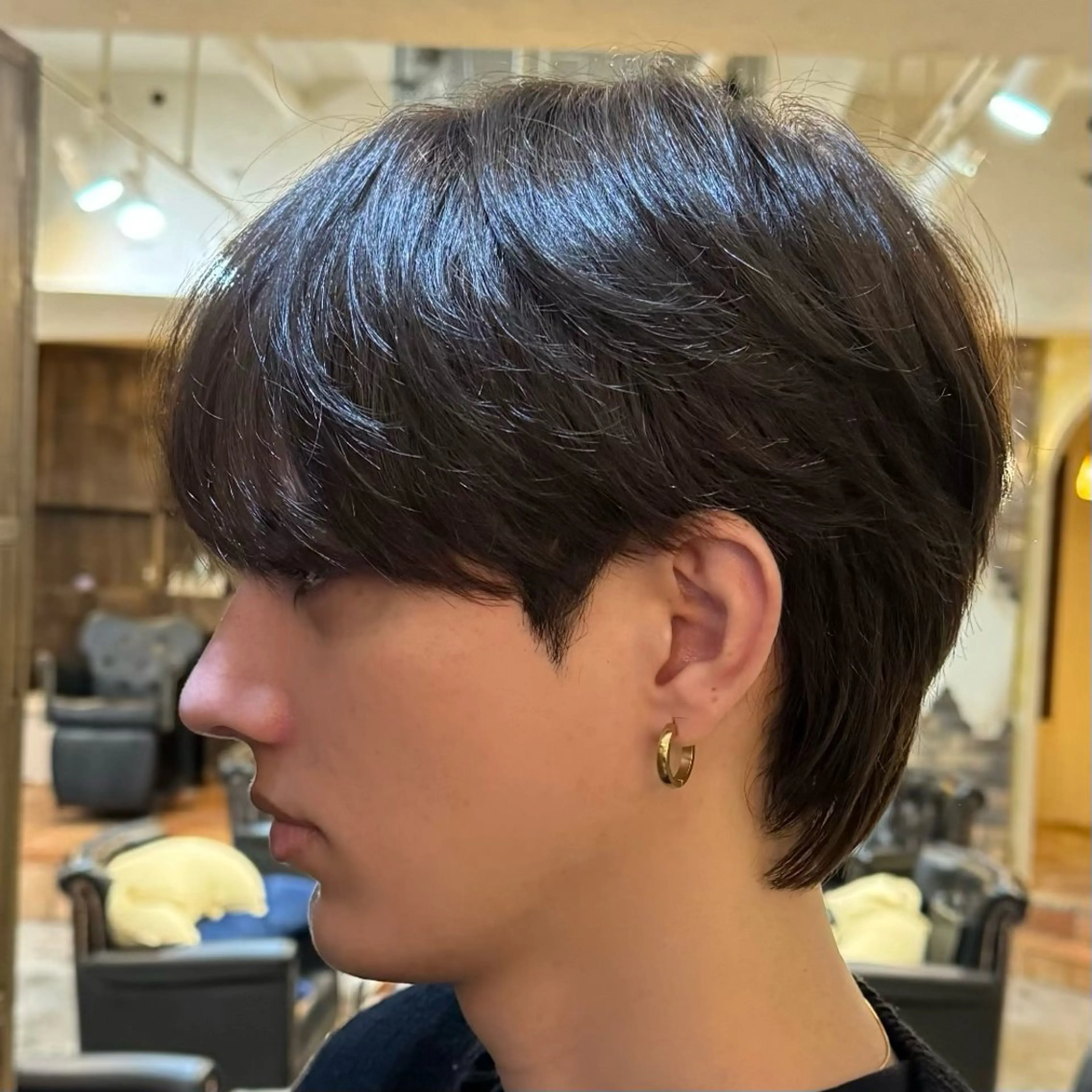 カラー メンズ カット ヘアカラー 韓国ヘア🫧艶カラー 🫧髪質改善/オオヤのヘアスタイル