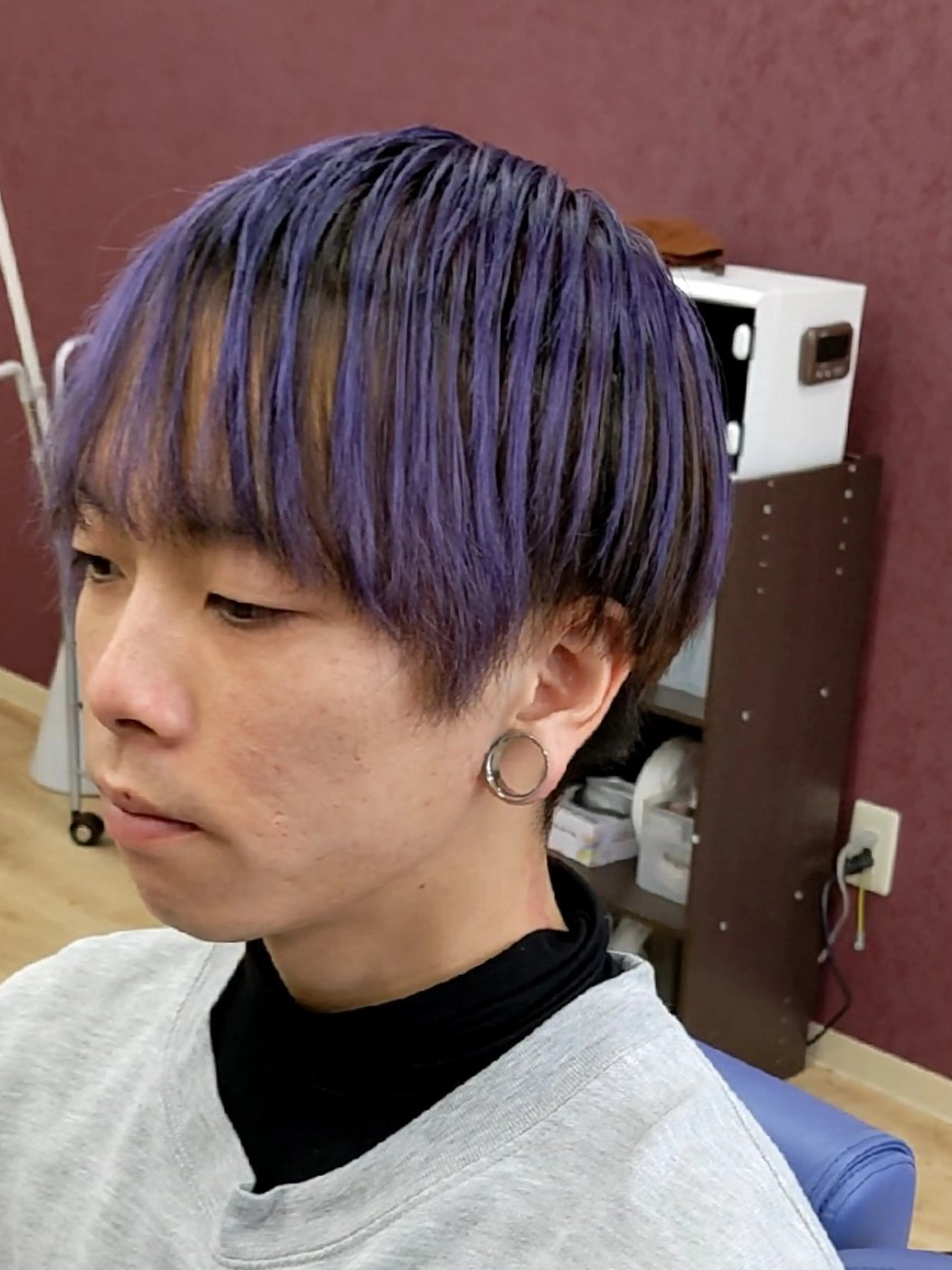 ショート カラー メンズ デザインカラー カット ヘアカラー Hair salon Berbunga所属・🏝川津瑛二🧖‍♀ 極上パーマ＆カラー⭕のエステ・リラクイメージ