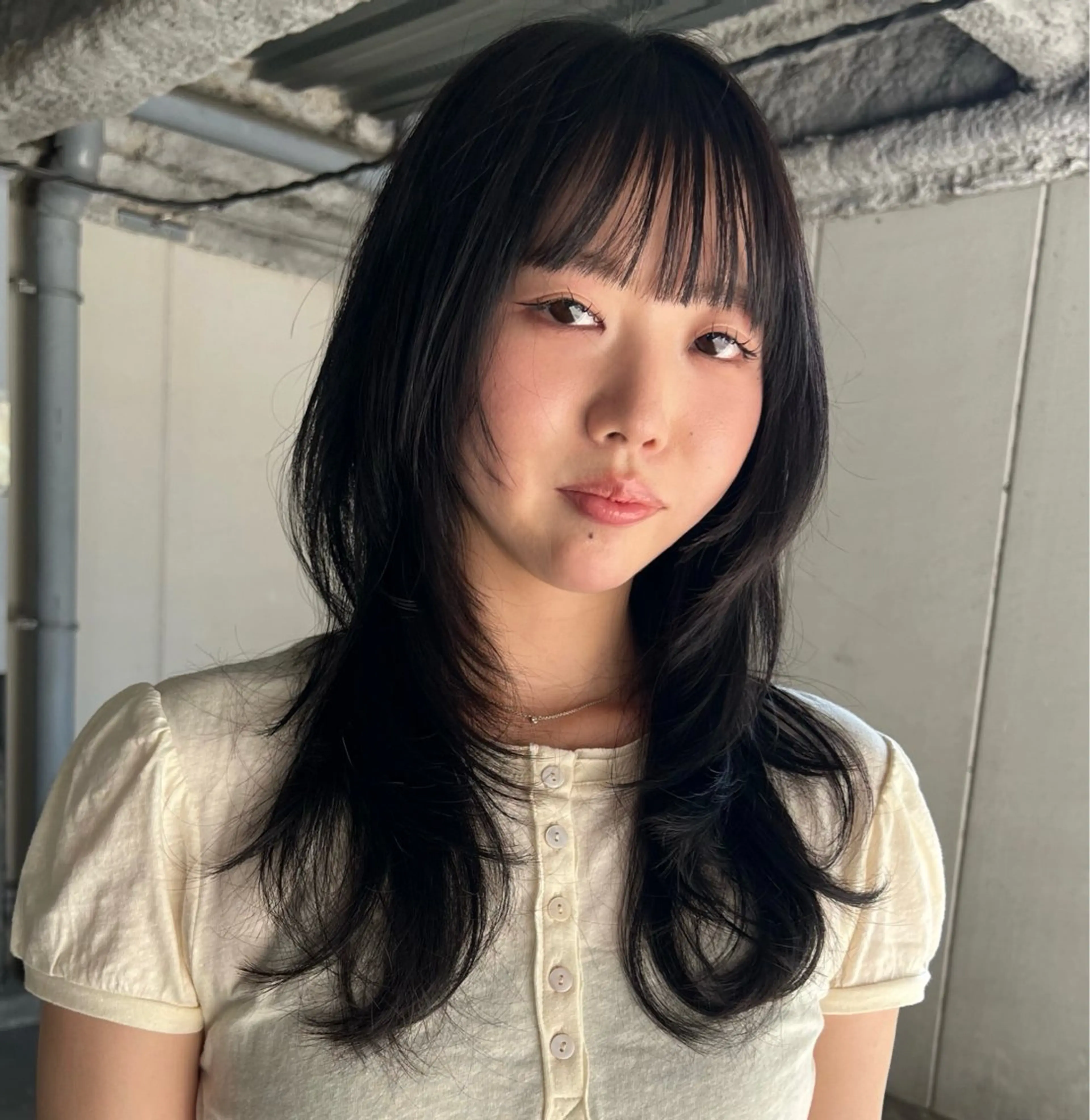 ロング カット ハッシュカット カシマハヤトのヘアスタイル