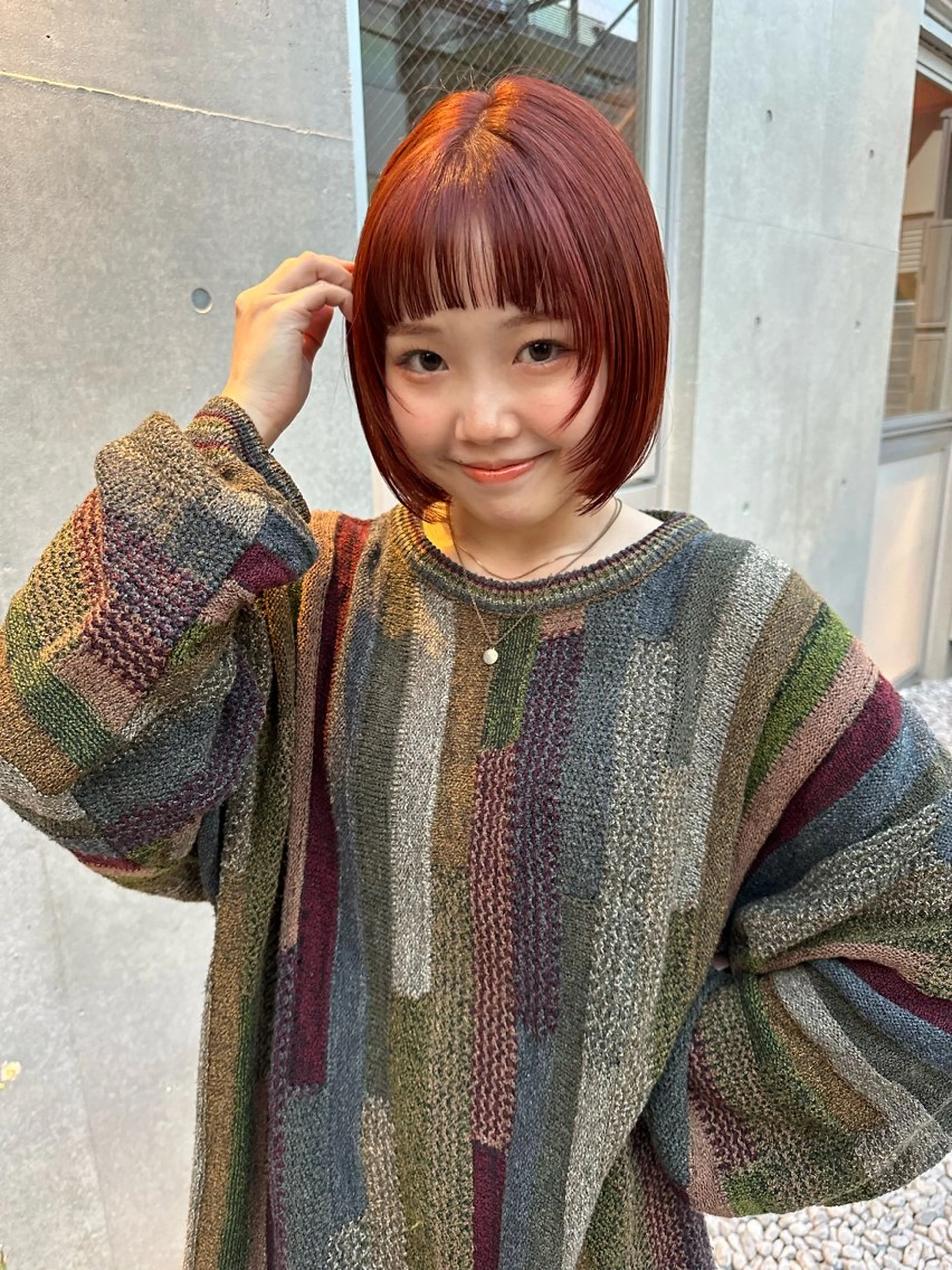 ショート ボブ/似合わせカット /ニュアンスカラーのヘアスタイル