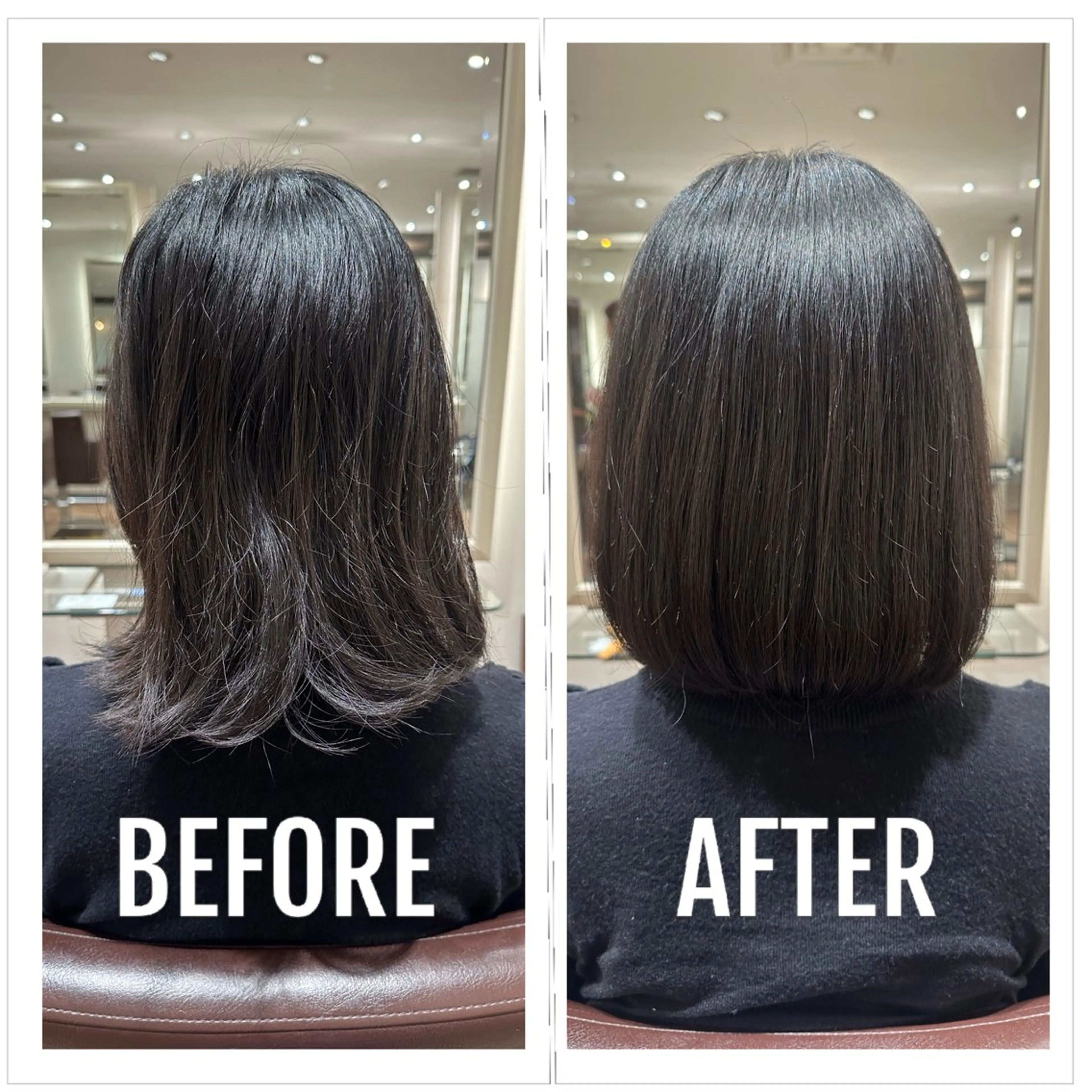 ミディアム ボブ カット ショートカット🧸 ごとうさなのヘアスタイル