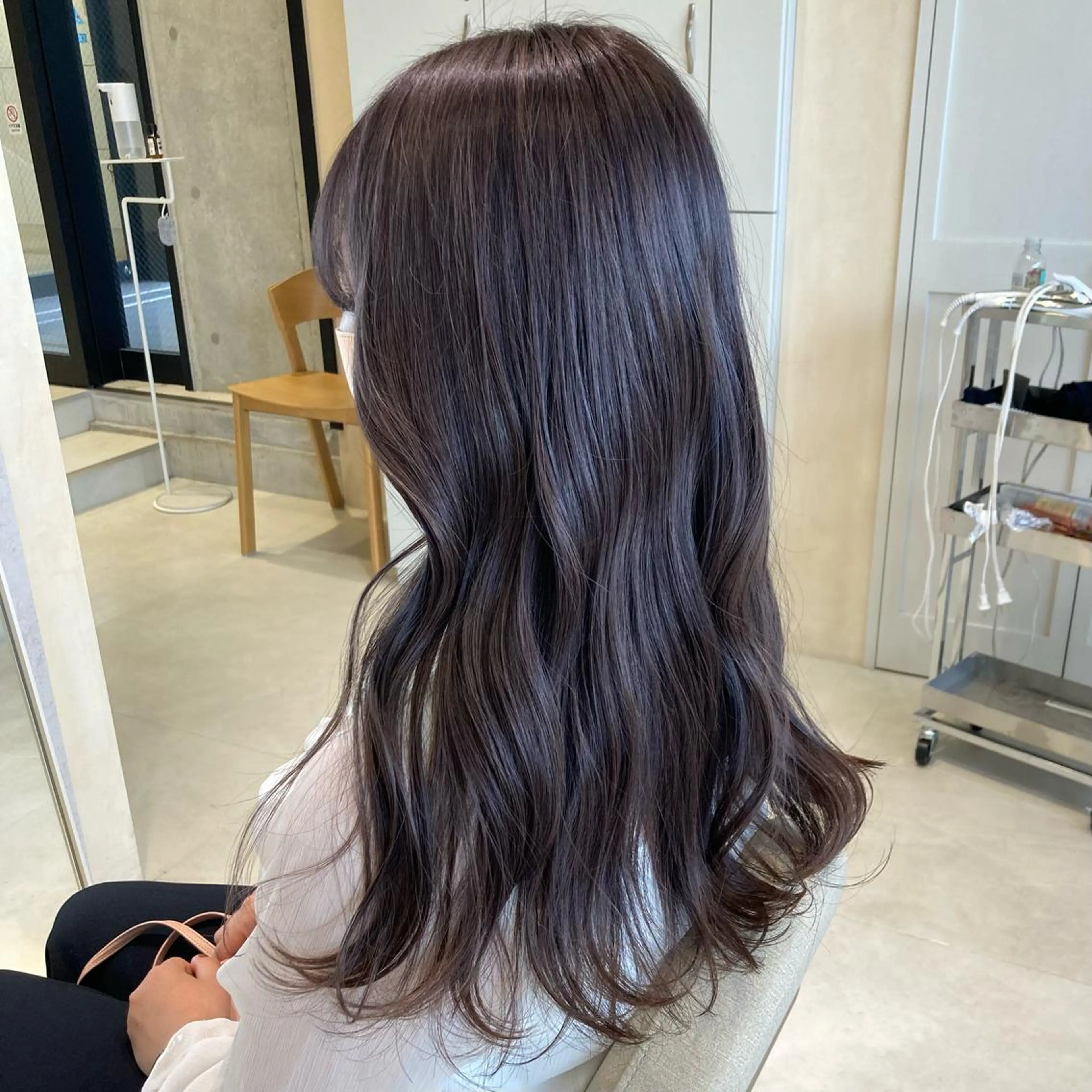 ロング カラー ダブルカラー ハイライトカラー ハイライト 髪質改善 トリートメント MURANAKA RYOのヘアスタイル