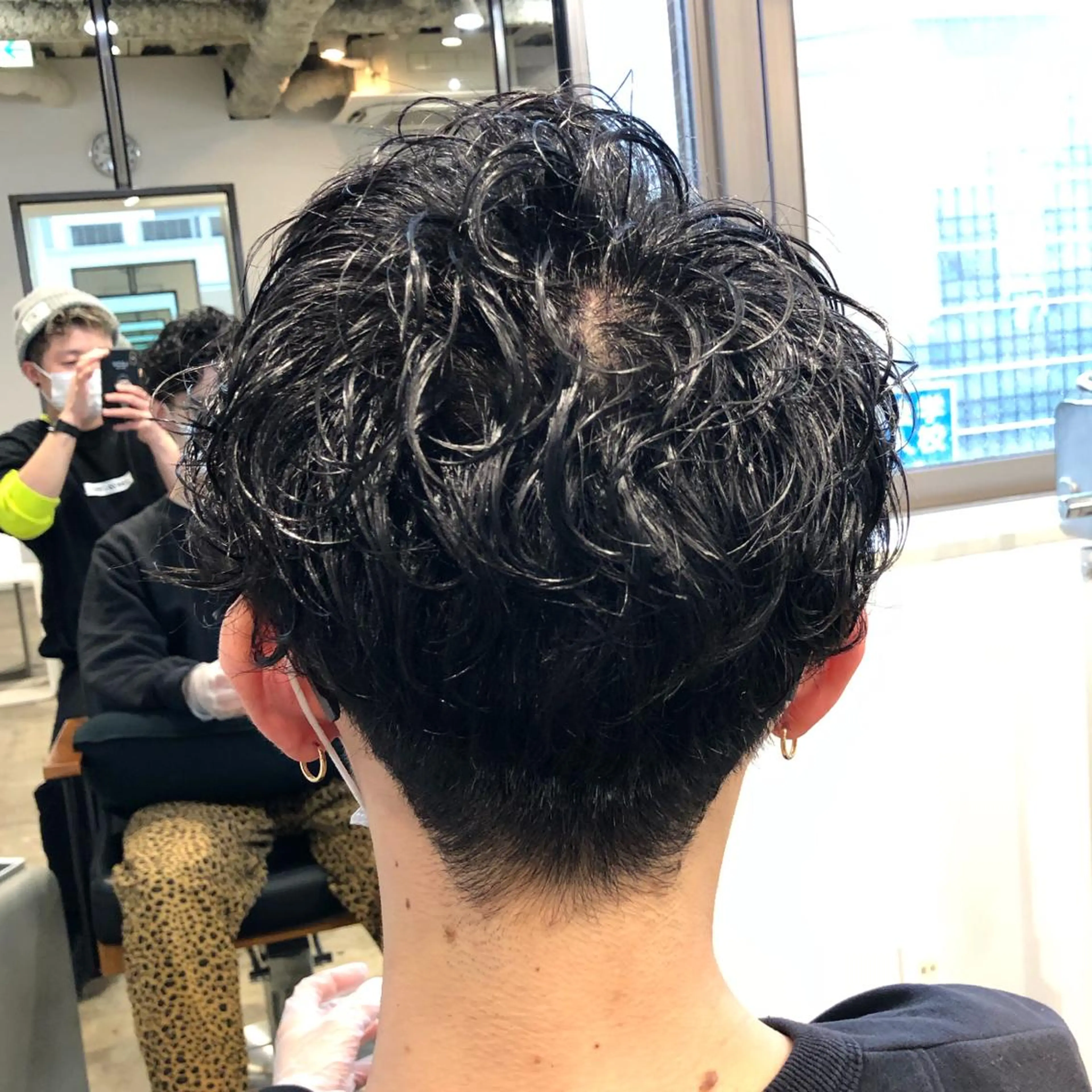 パーマ メンズ カット パーマ MEN'S特化🌈 KATOのヘアスタイル