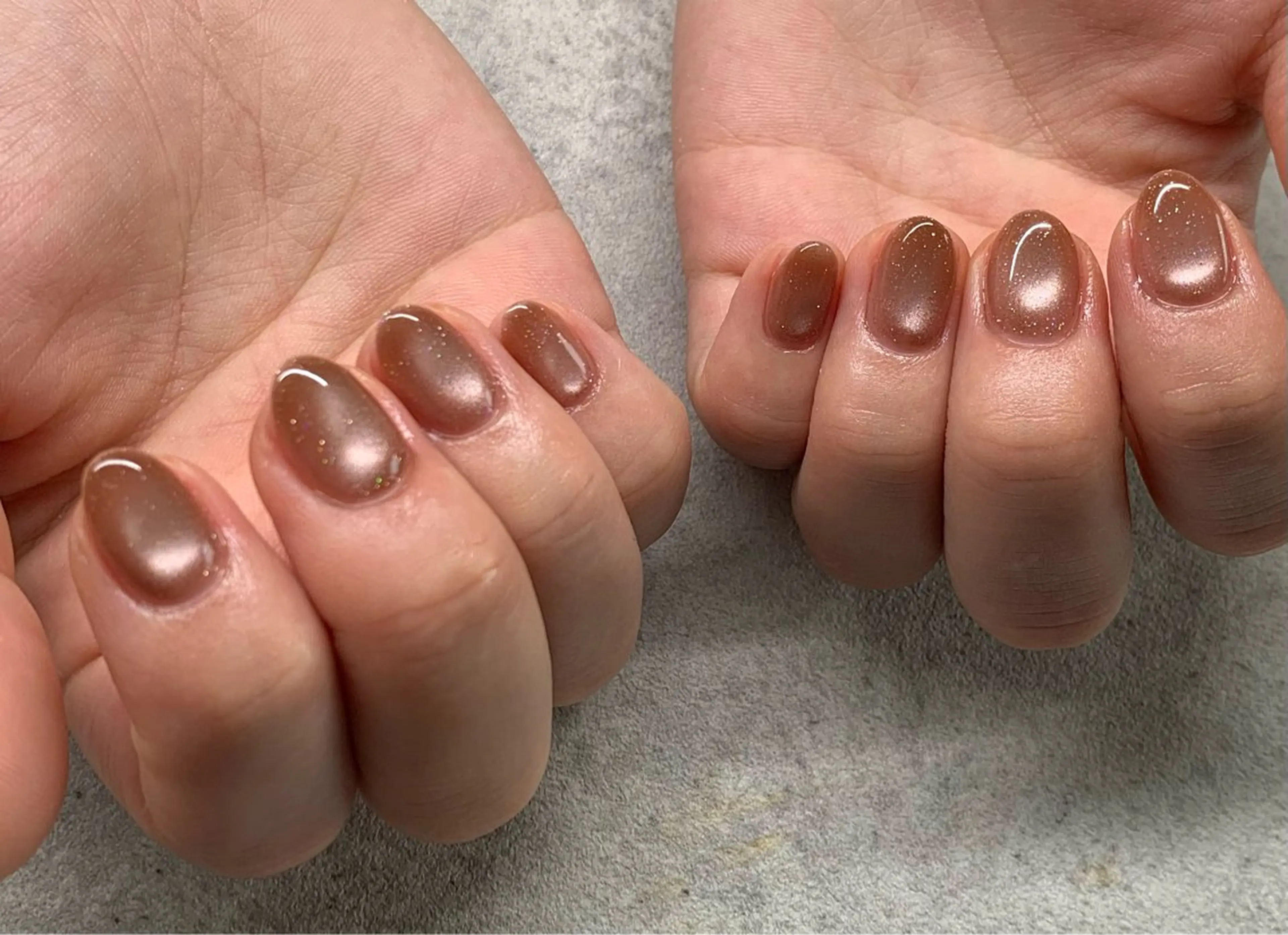 ネイル フラッシュネイル マグネットネイル ニュアンスネイル オフィスネイル シンプルネイル ハンドネイル sufu. nail YUKIのネイルデザイン