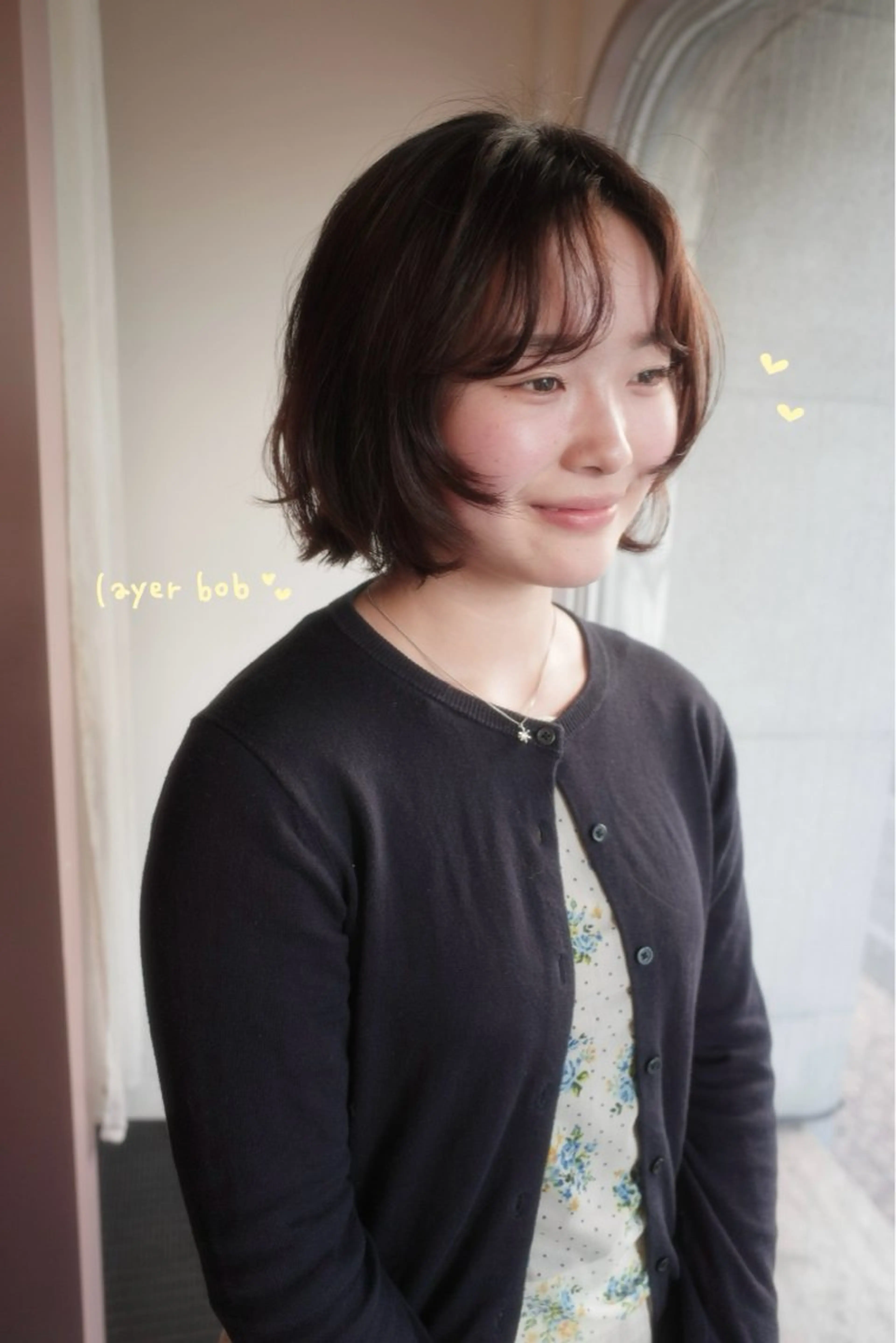 ショート カラー カット ヘアカラー トリートメント yupi🐈‍⬛ レイヤー/パーマのヘアスタイル