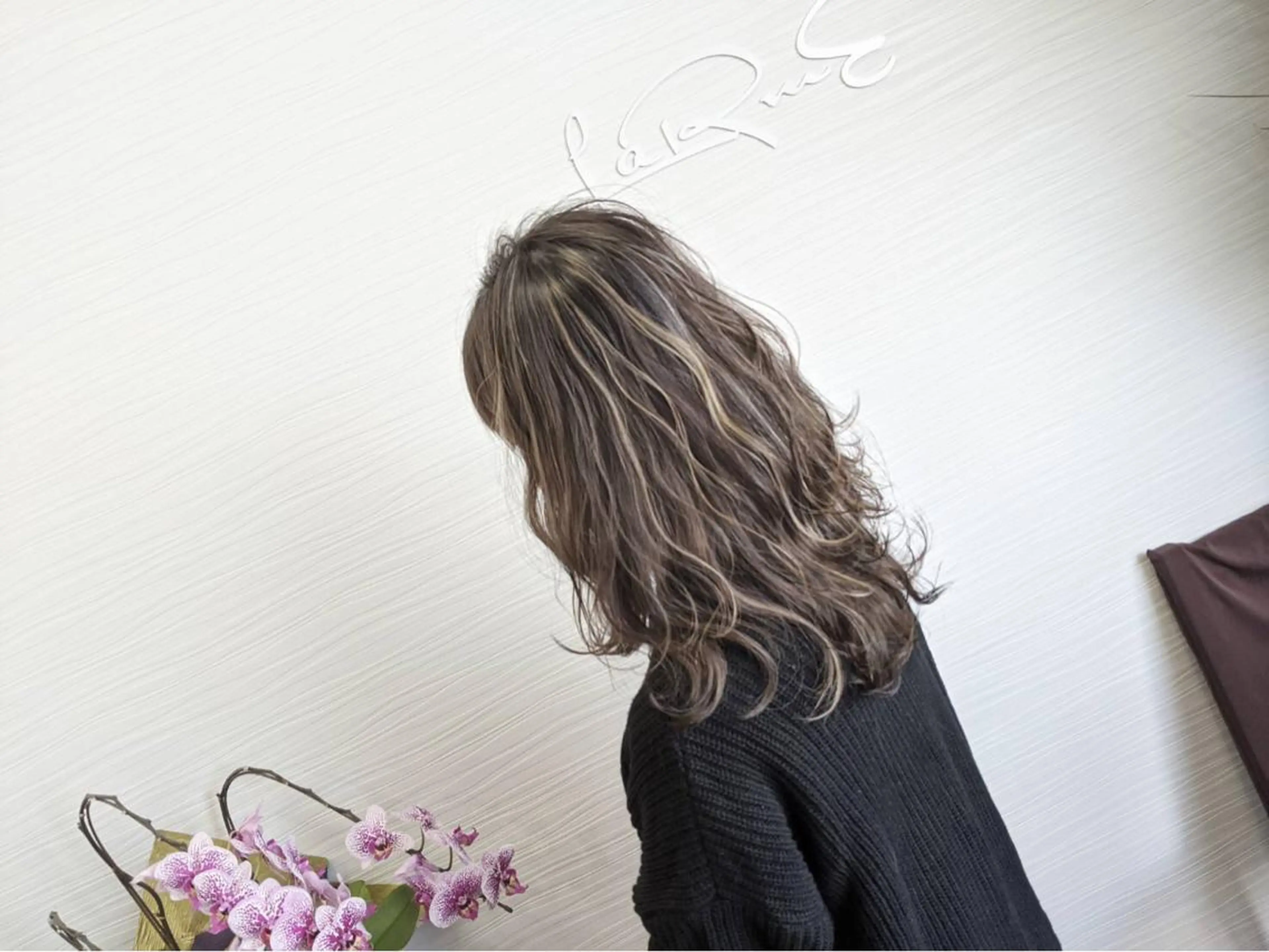 ロング カラー カット ヘアカラー LaRmE Ayumi.のヘアスタイル