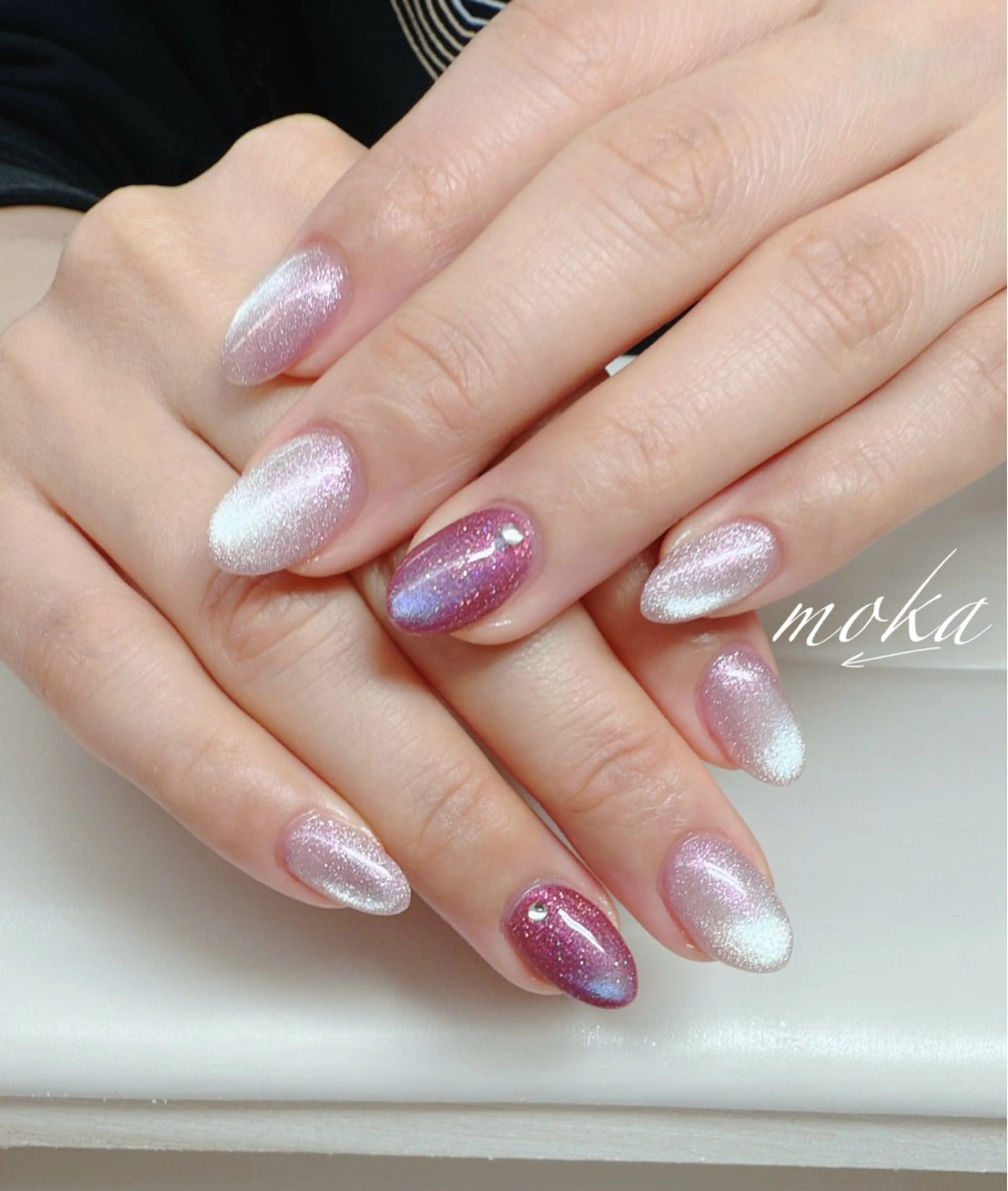 ネイル 胡蝶蘭レディースサロ ンNailMOKAのネイルデザイン