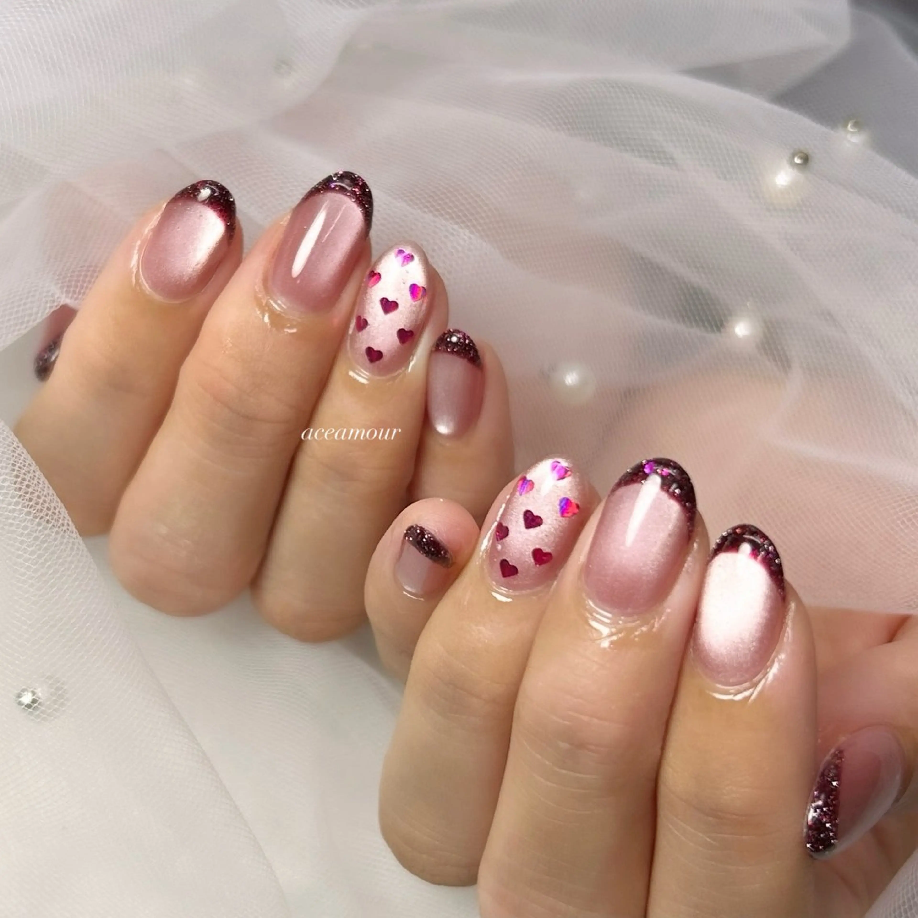 ネイル ネイル/耳つぼ /新ホワイトニングのネイルデザイン