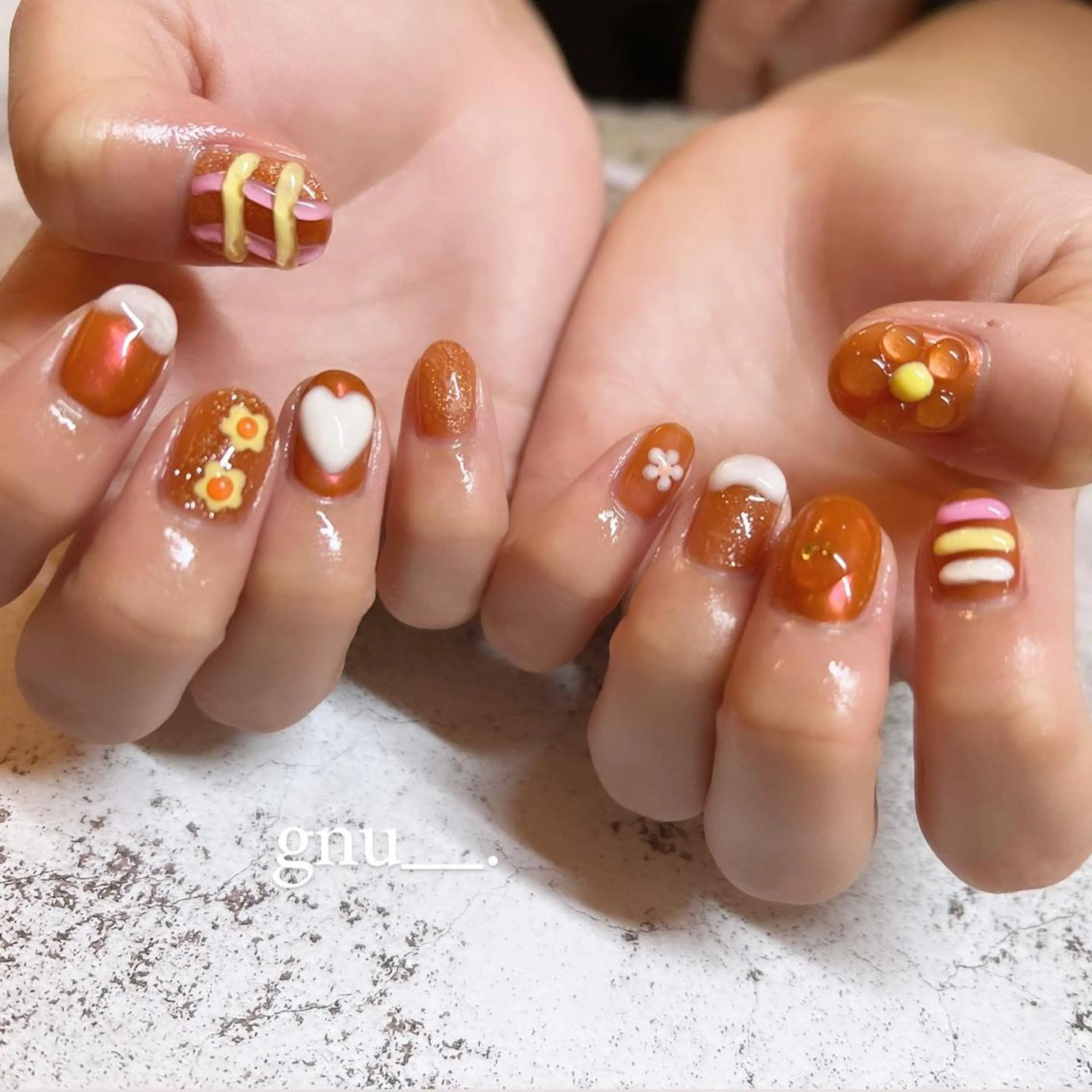 ネイル ハンドネイル gnu__. nailのネイルデザイン