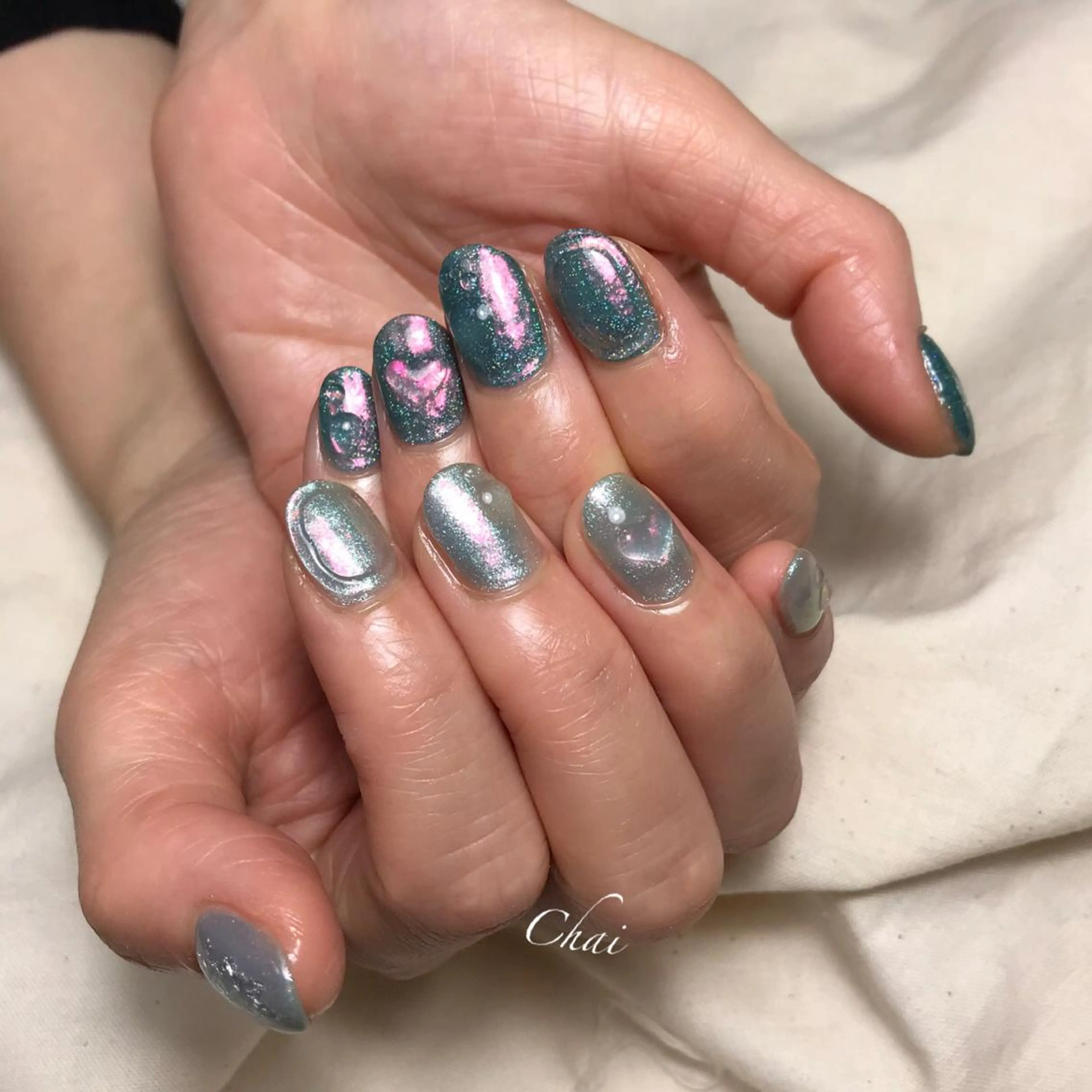 ネイル ハンドネイル 💅chainail _aiのネイルデザイン